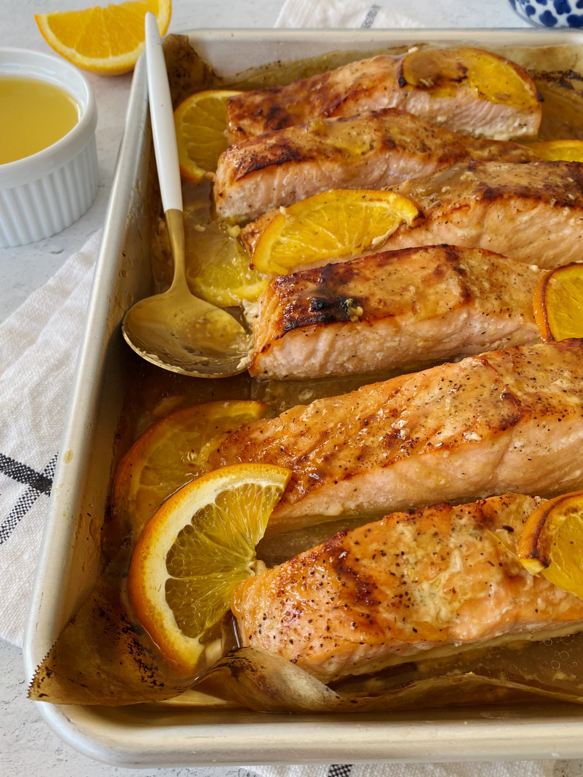 orange salmon