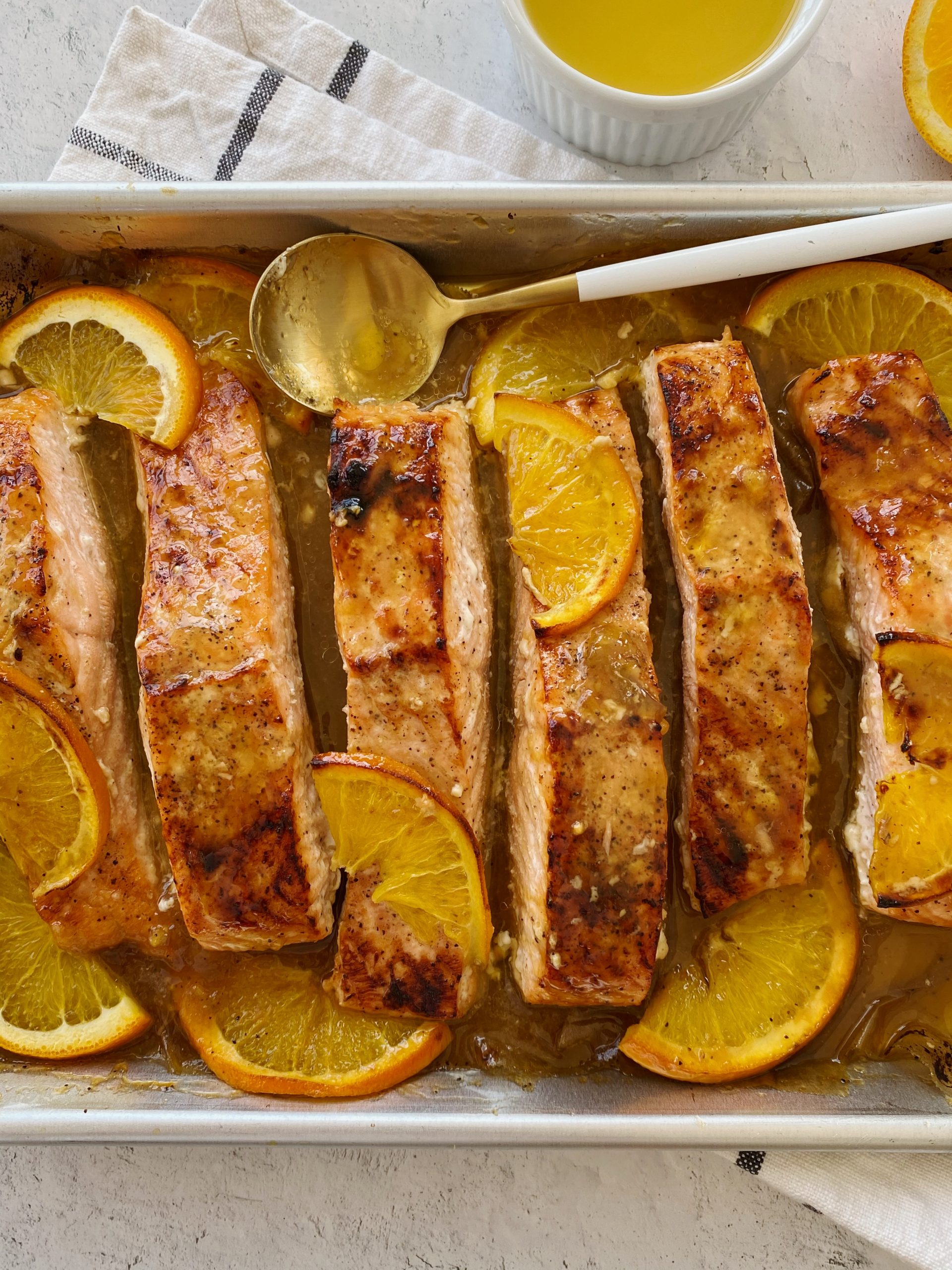 orange salmon 