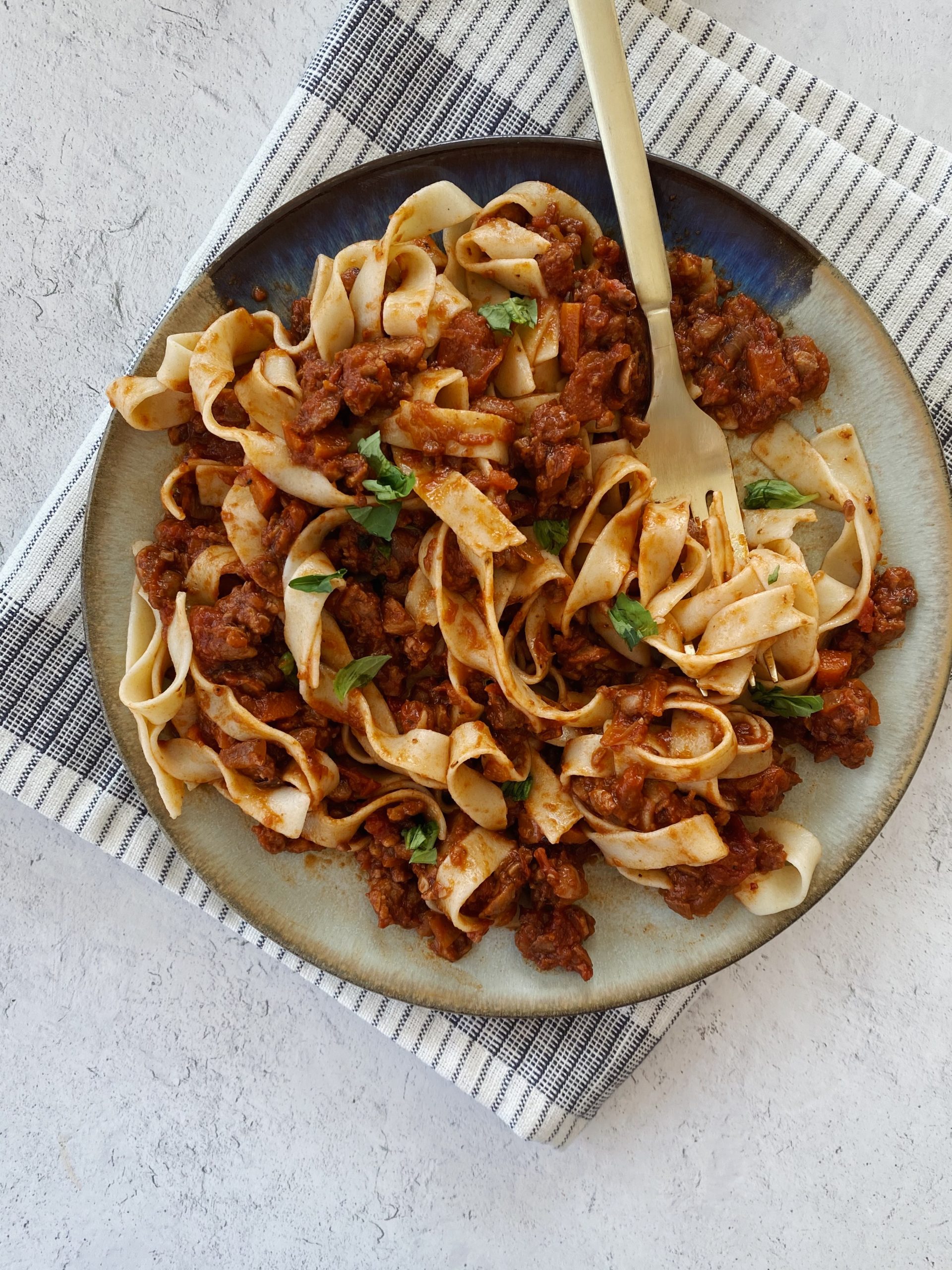 tempeh bolognese