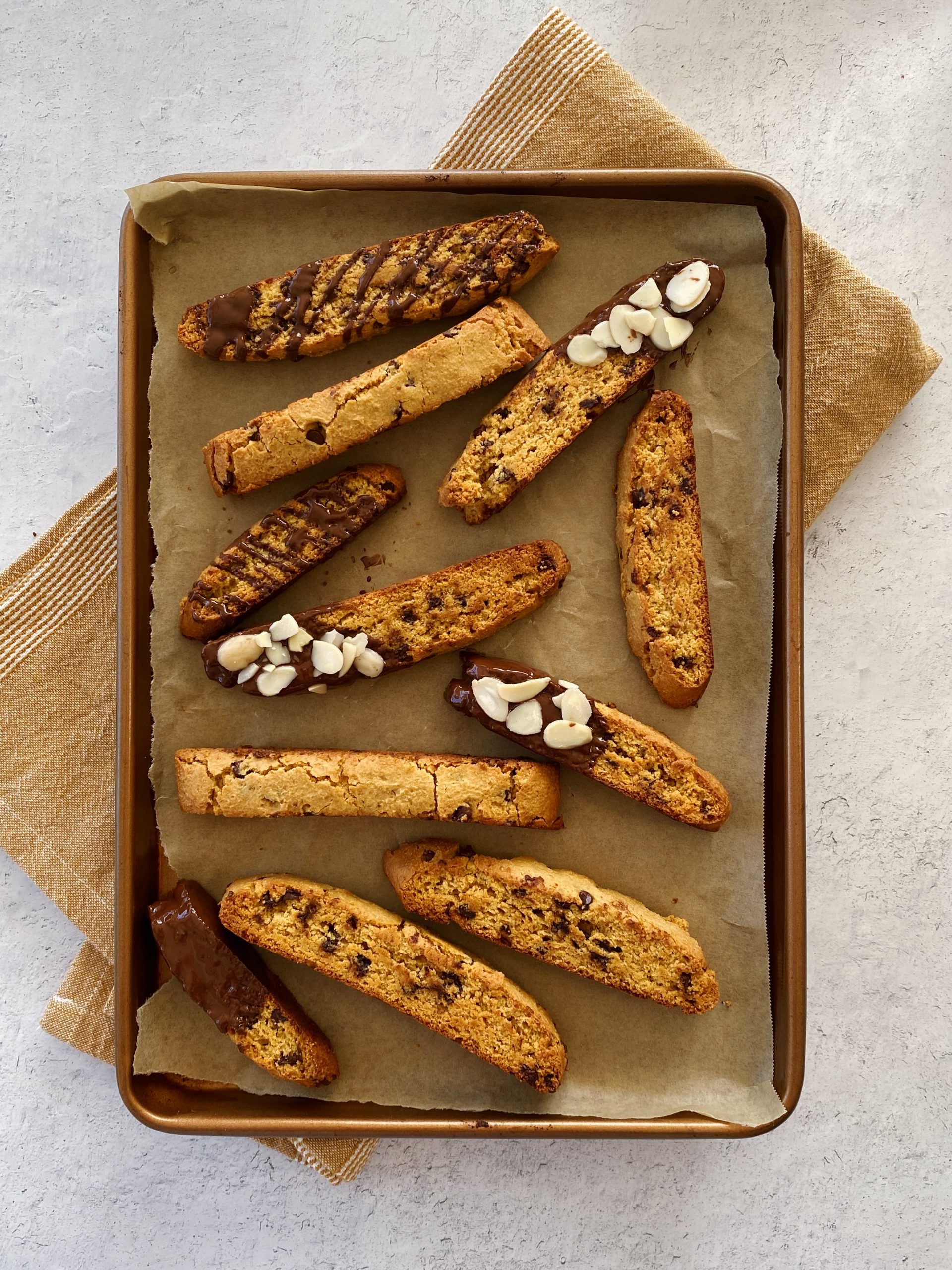 chocolate chip biscotti