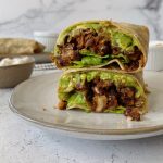 black bean burritos