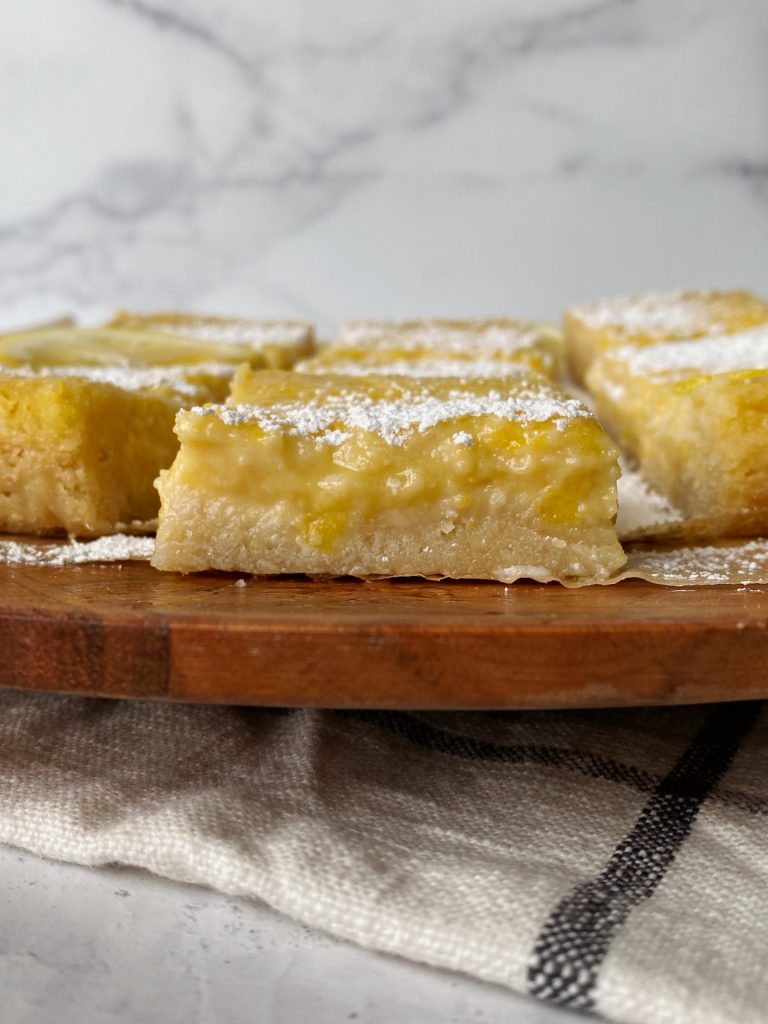 gluten-free lemon bars