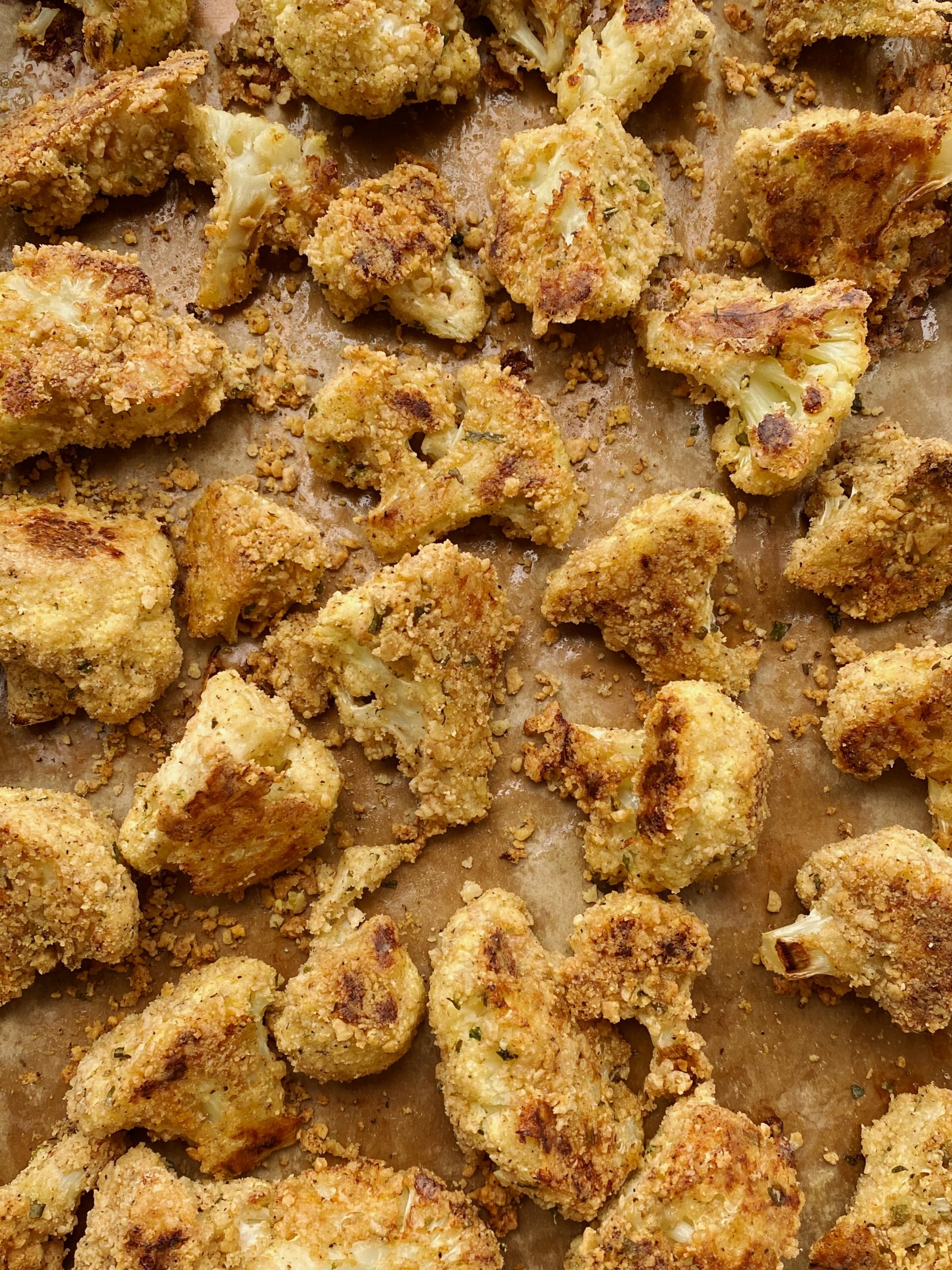 Parmesan Crusted Cauliflower