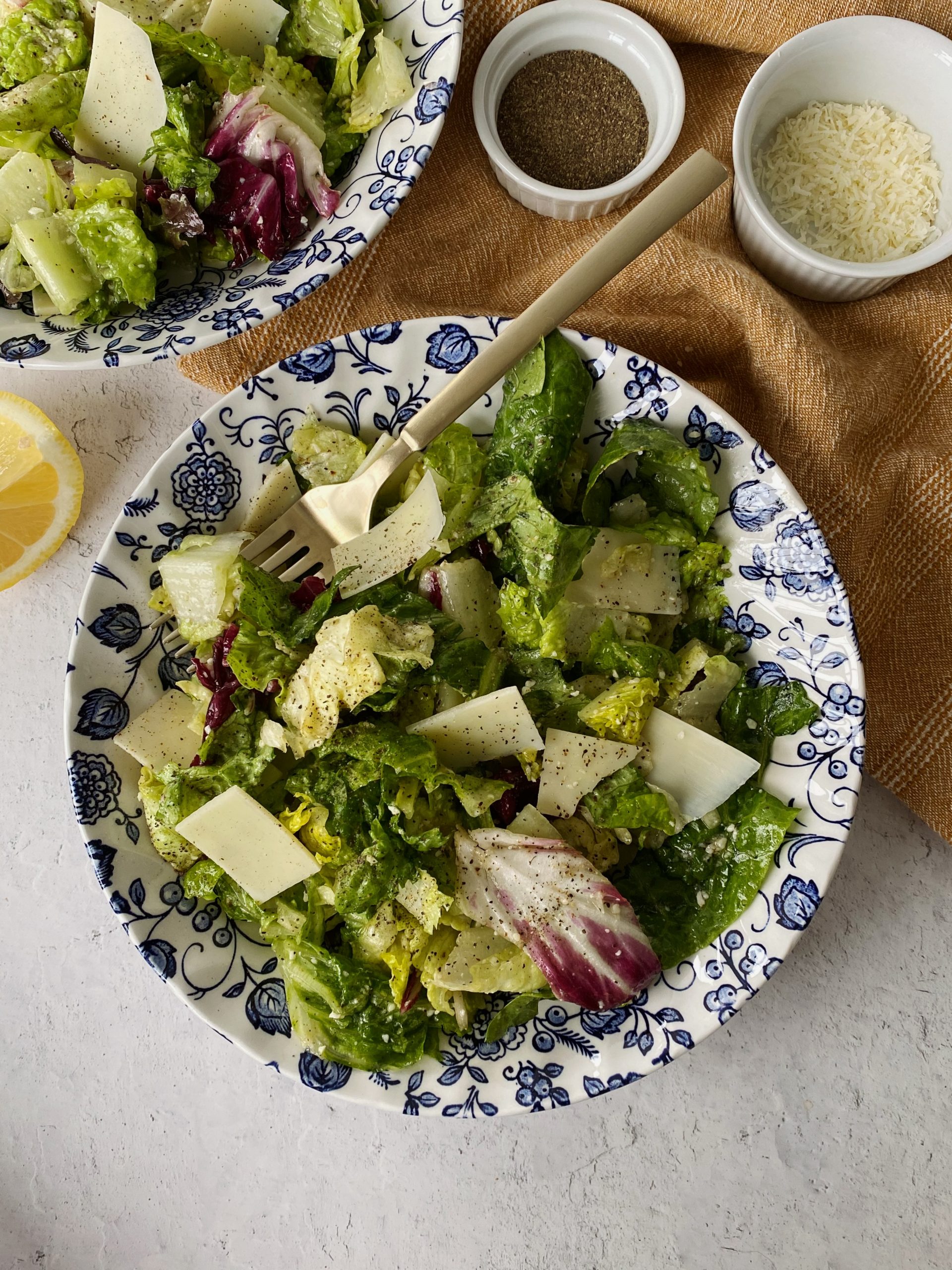 lemon parmesan salad