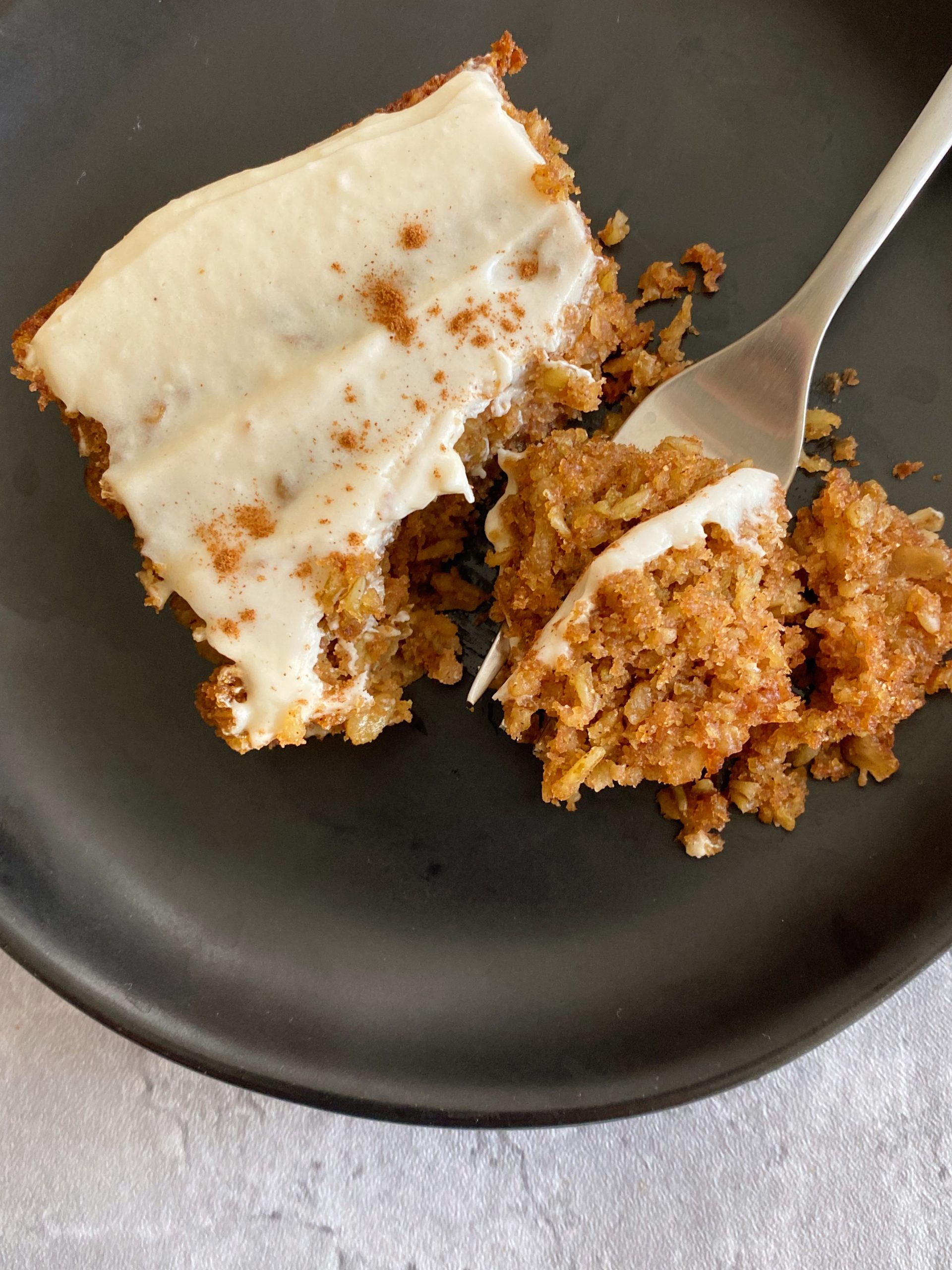 cinnamon oatmeal bars