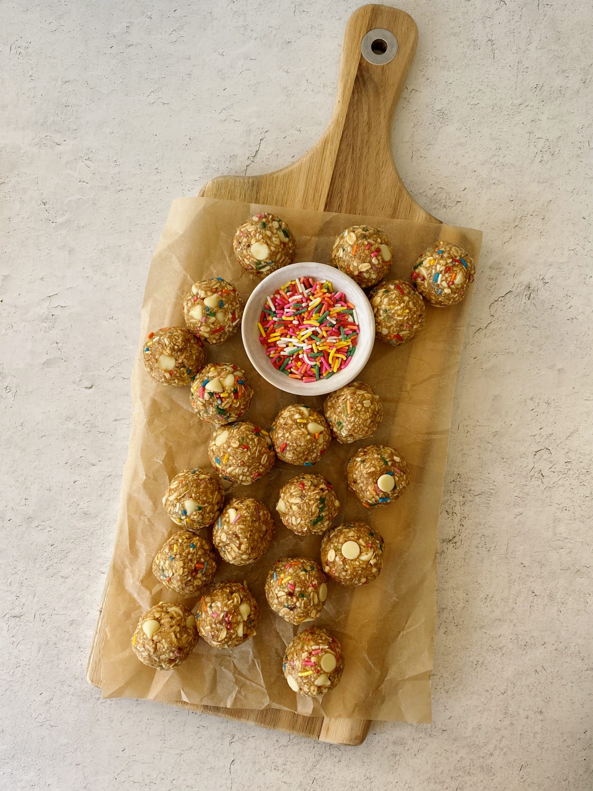 Birthday Cake Energy Bites