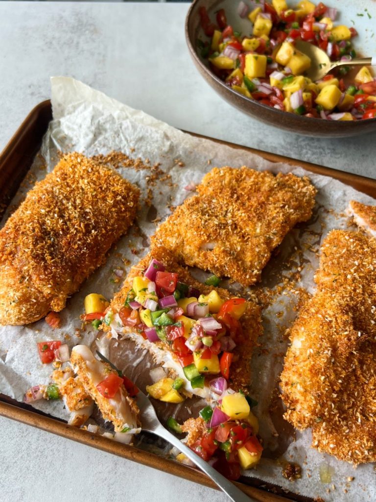 Coconut Crusted Fish