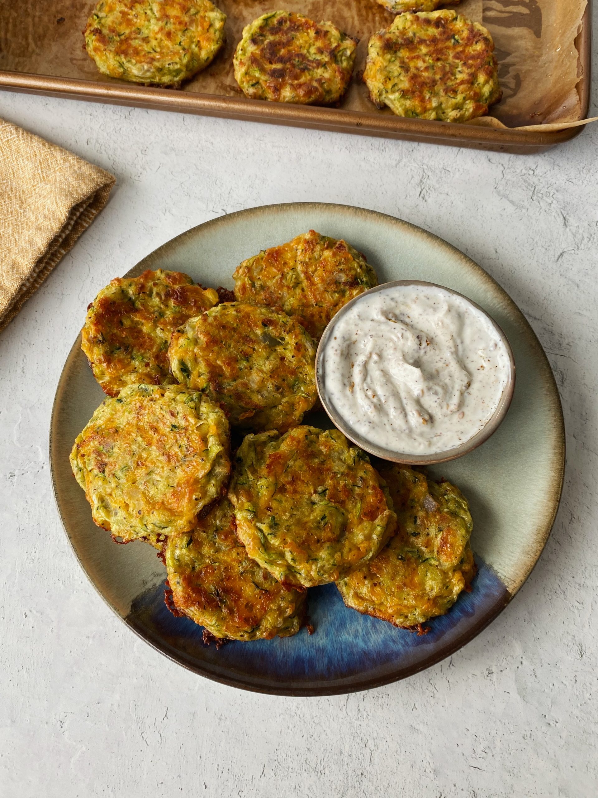 zucchini fritters 