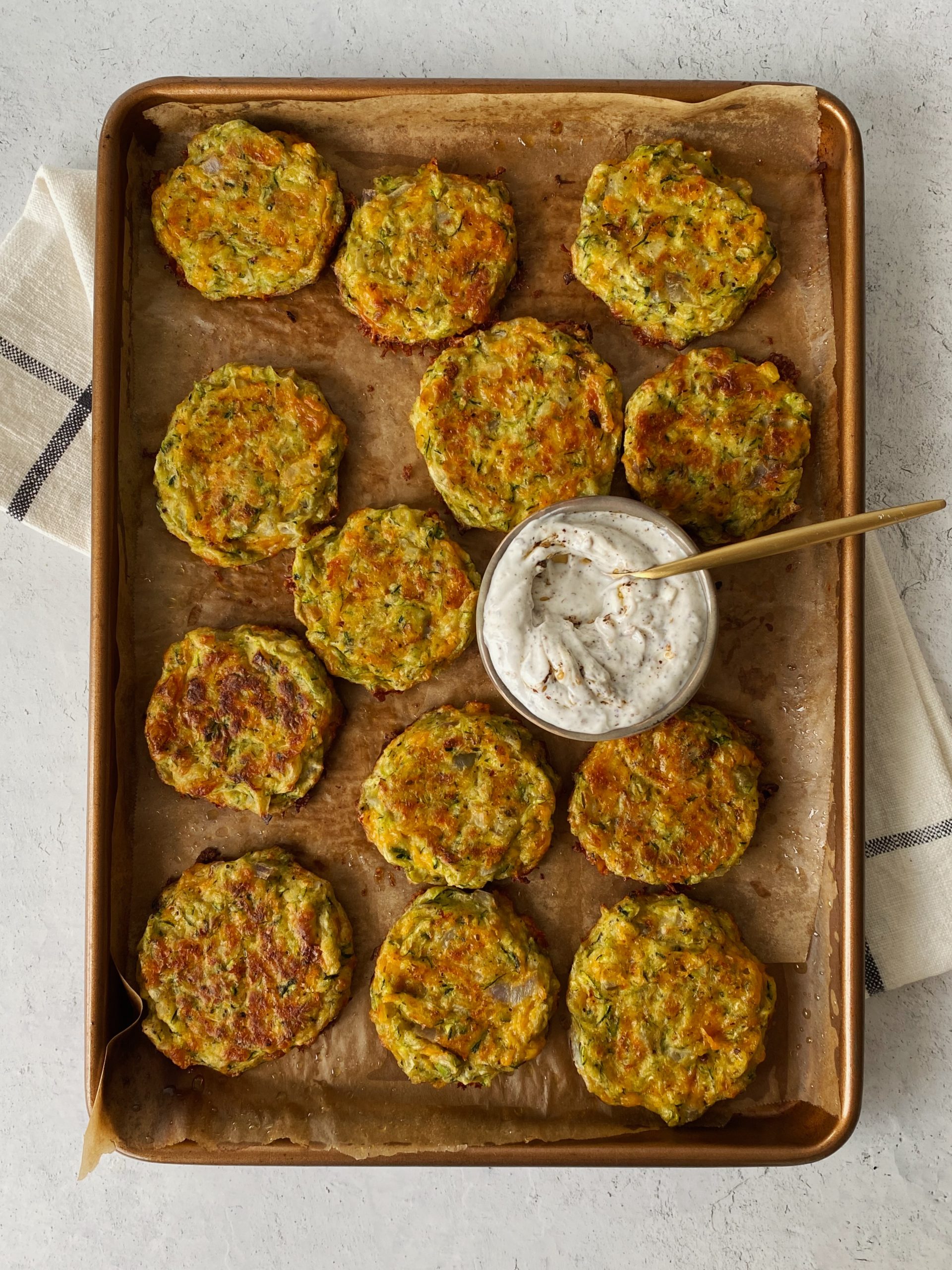 zucchini fritters