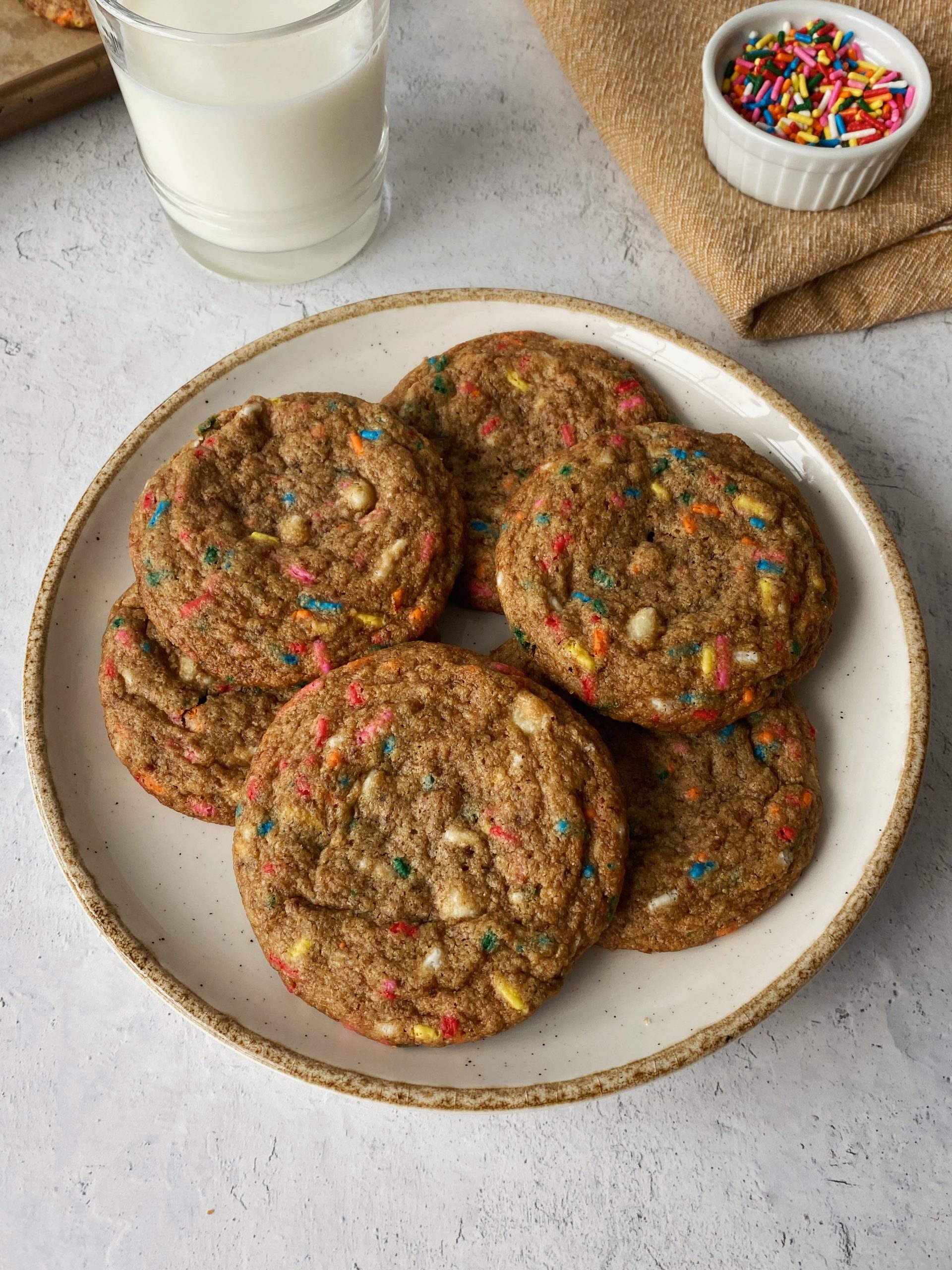 birthday cake cookies