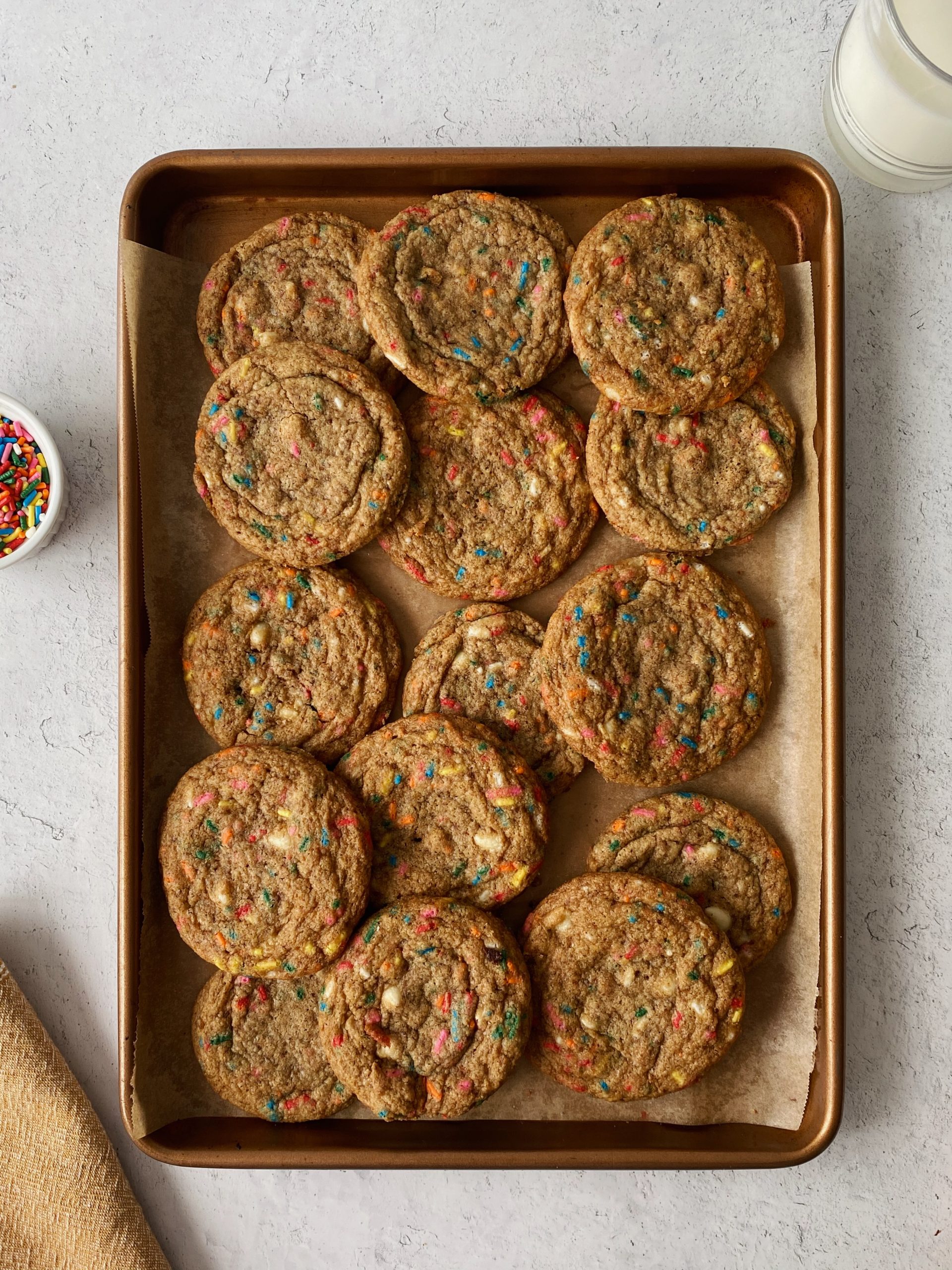 birthday cake cookies