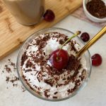Dark Chocolate Cherry Smoothie