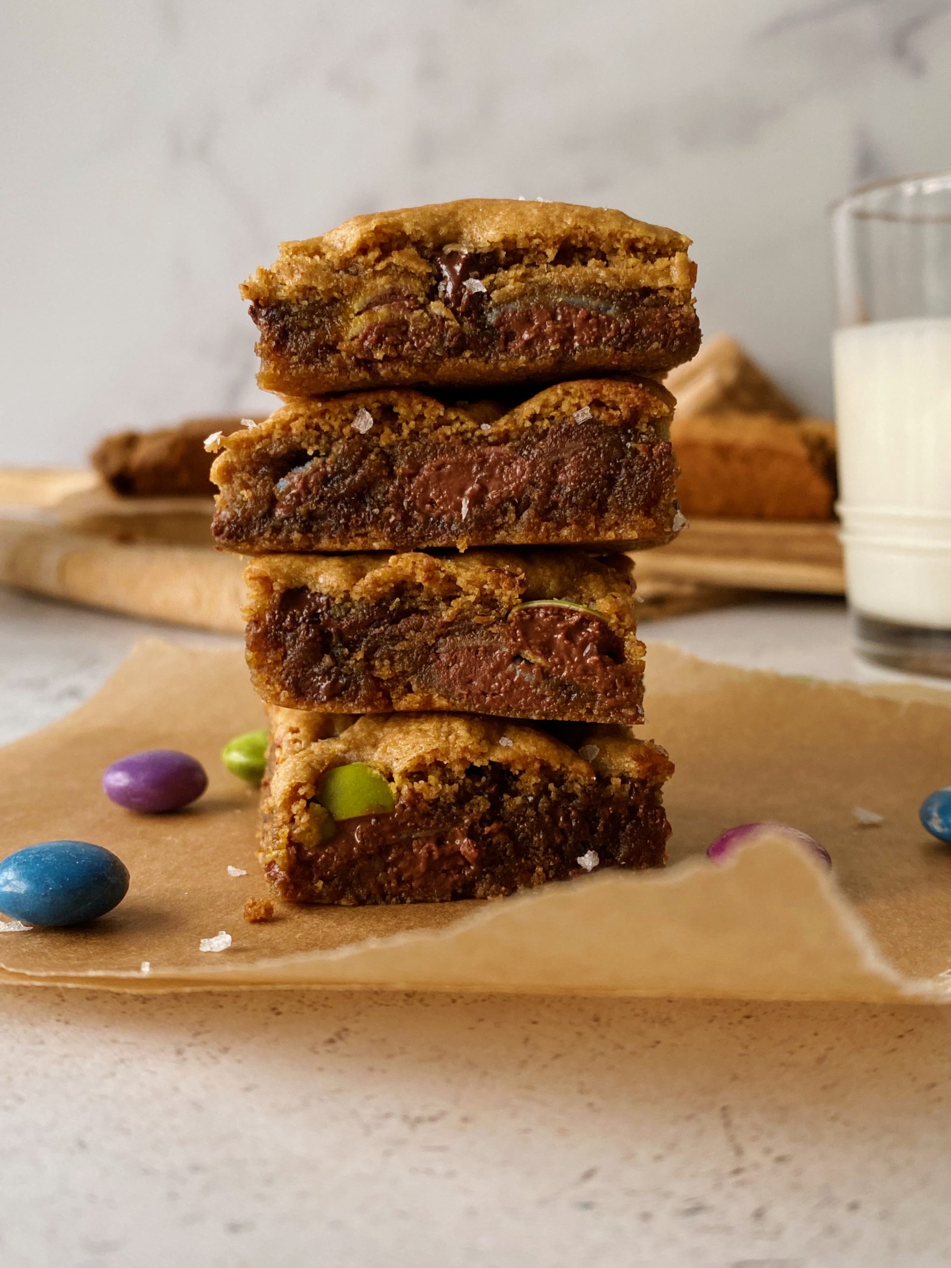 chocolate chip cookie bars