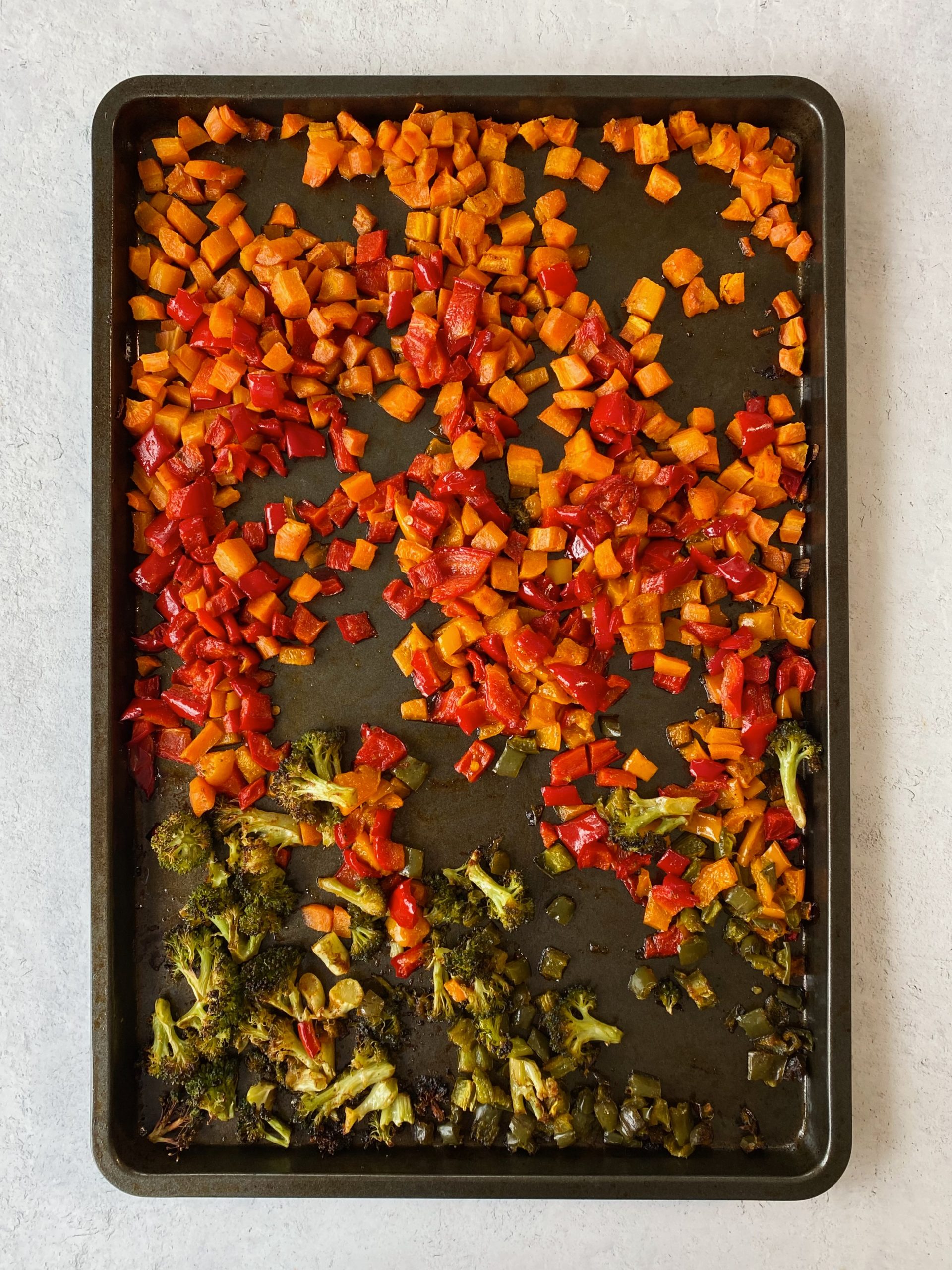 roasted veggie tacos