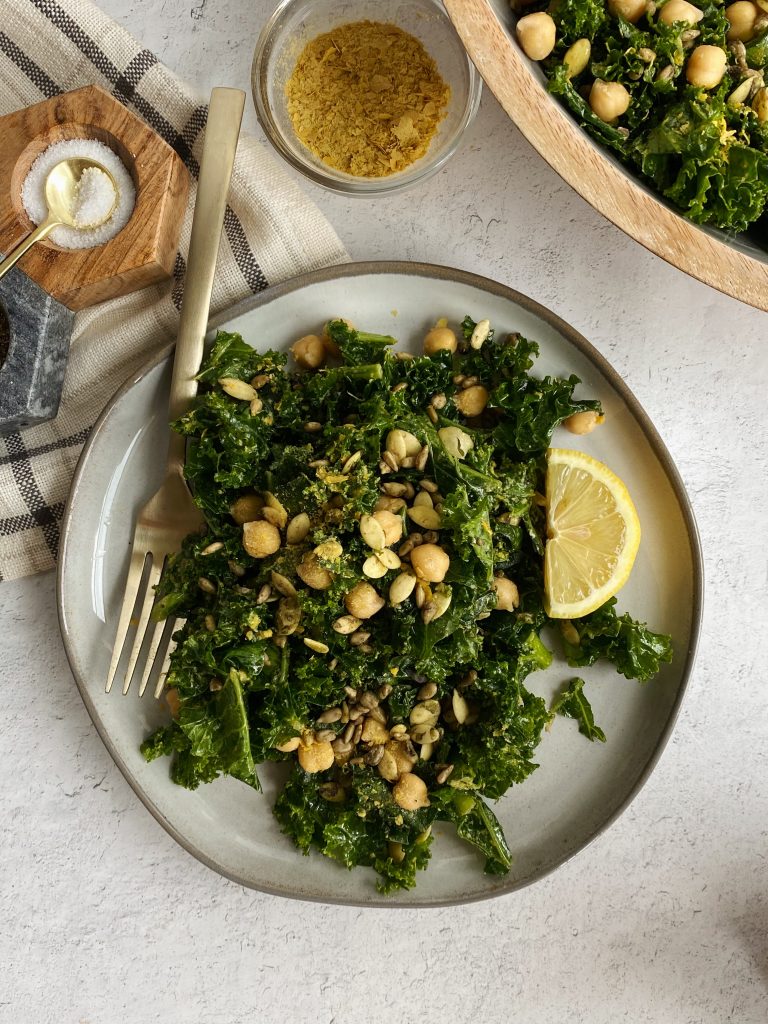 lemon kale salad