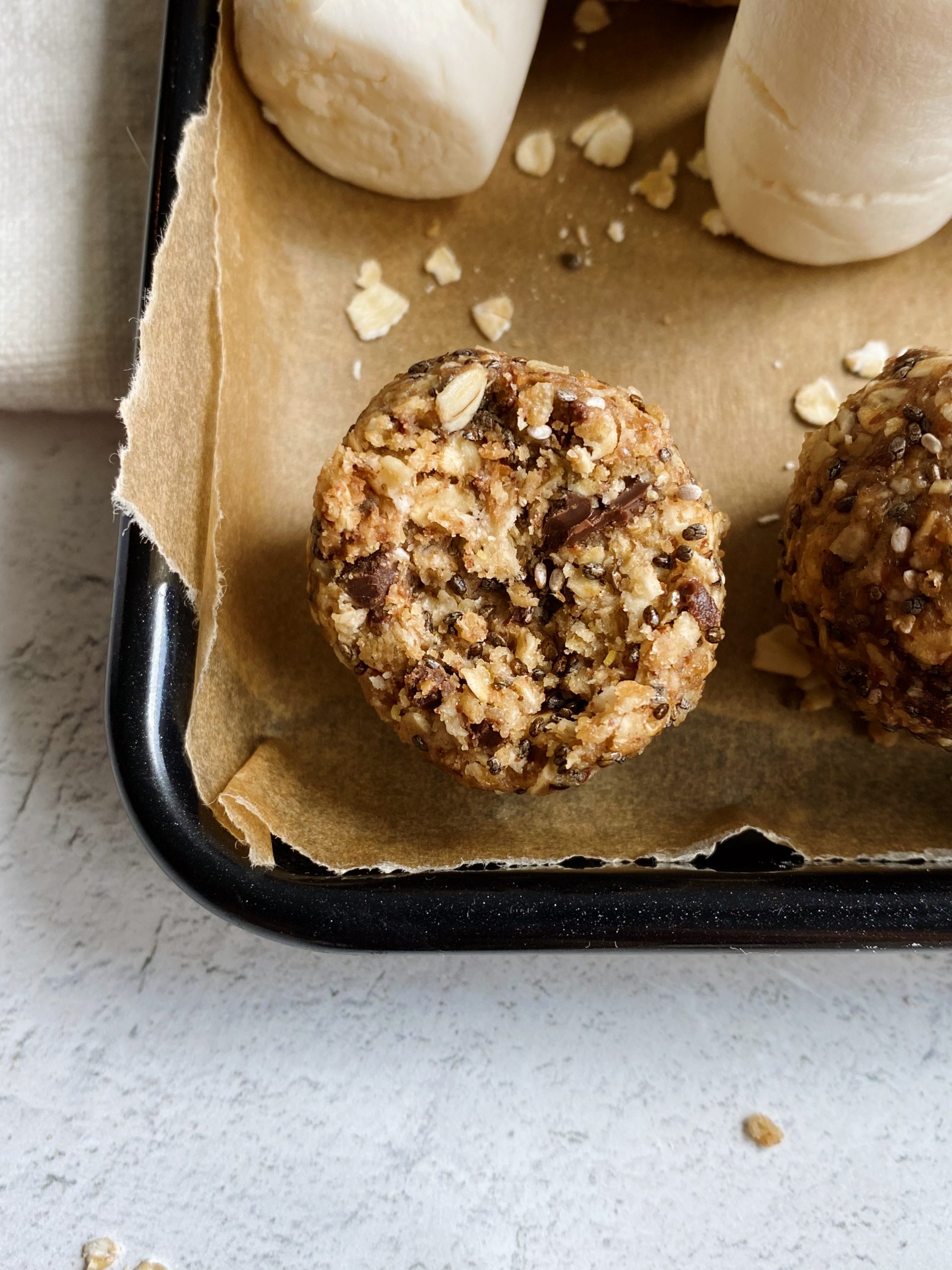 s'mores energy bites