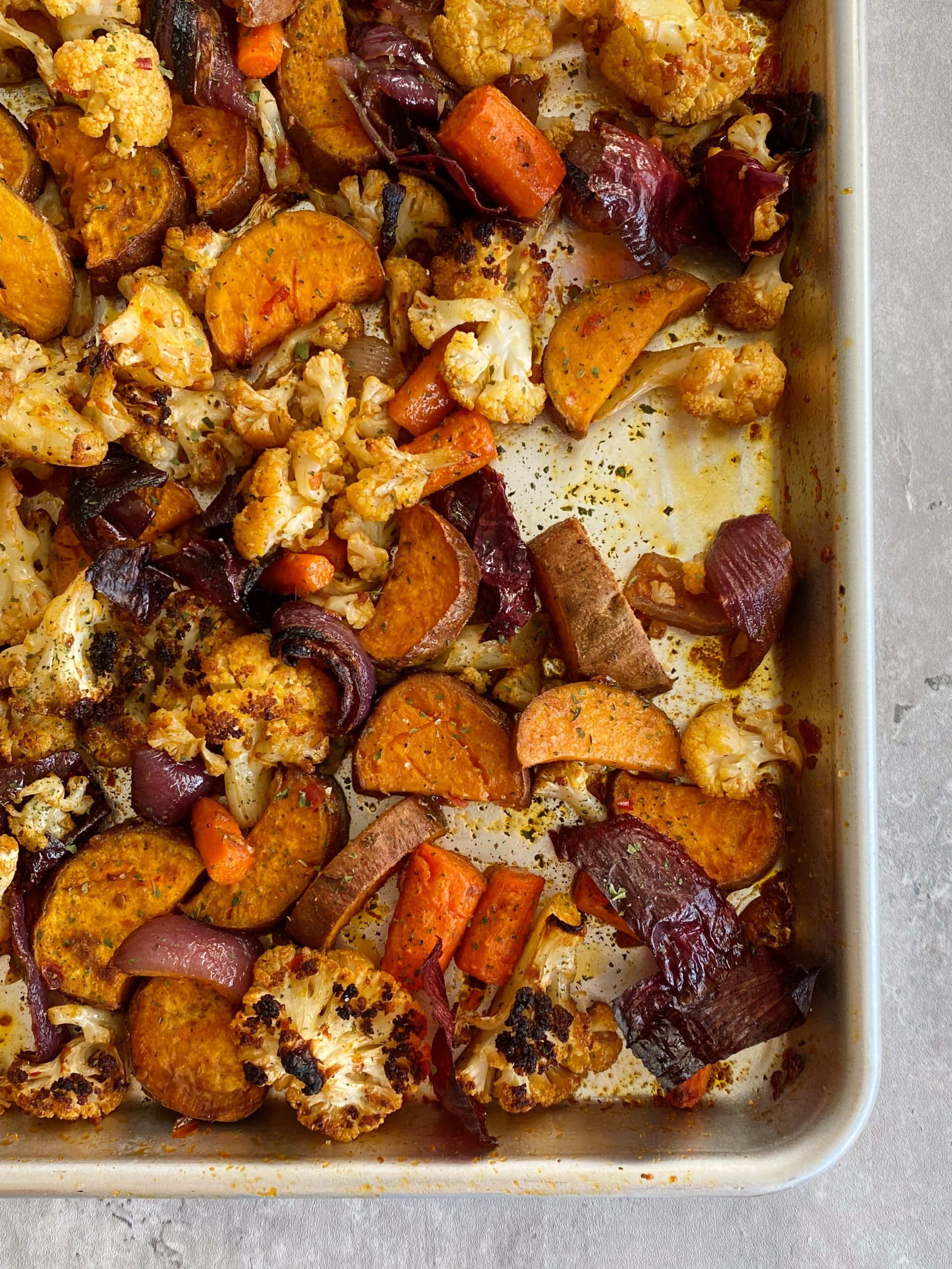 harissa roasted veggies