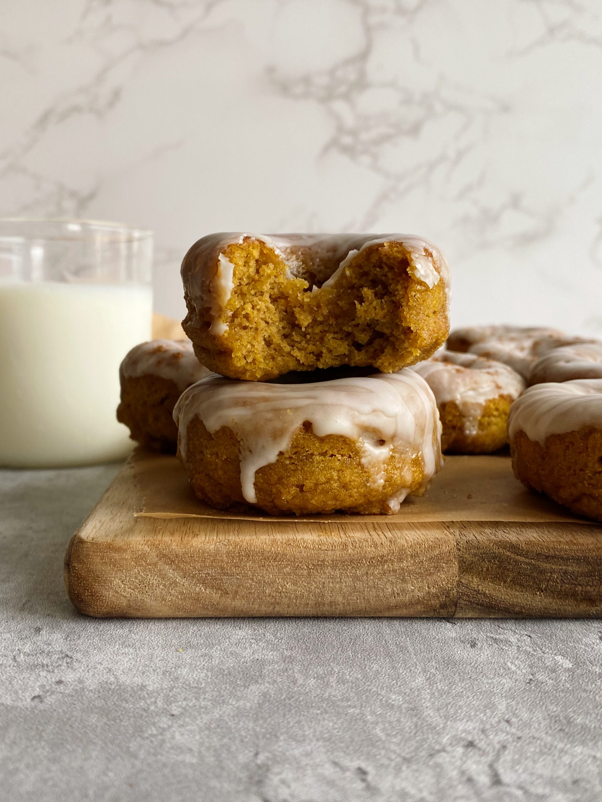 gluten-free pumpkin cake donuts 