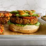 quinoa veggie burger