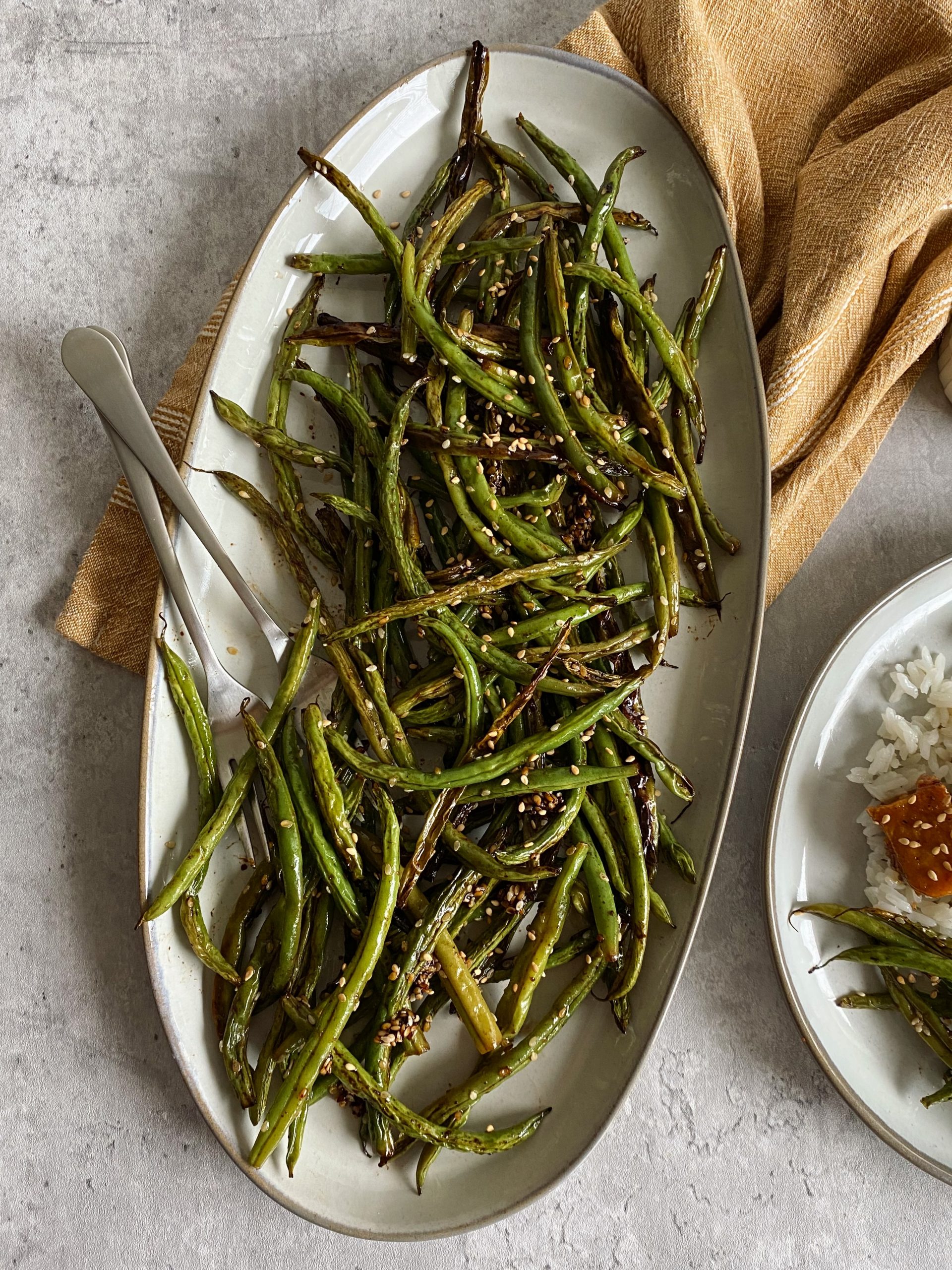 Garlic Sesame Green Beans
