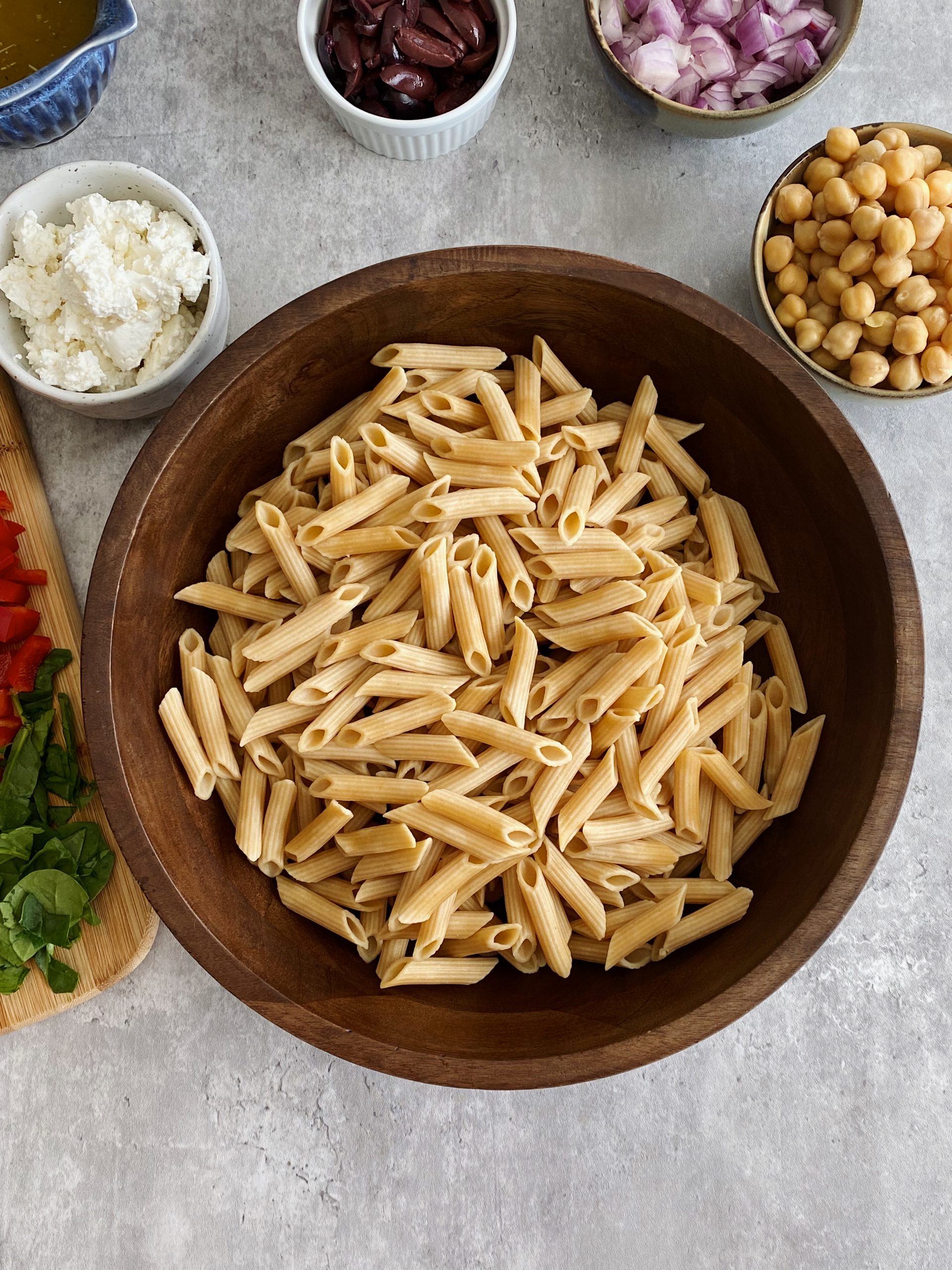 healthy pasta salad 