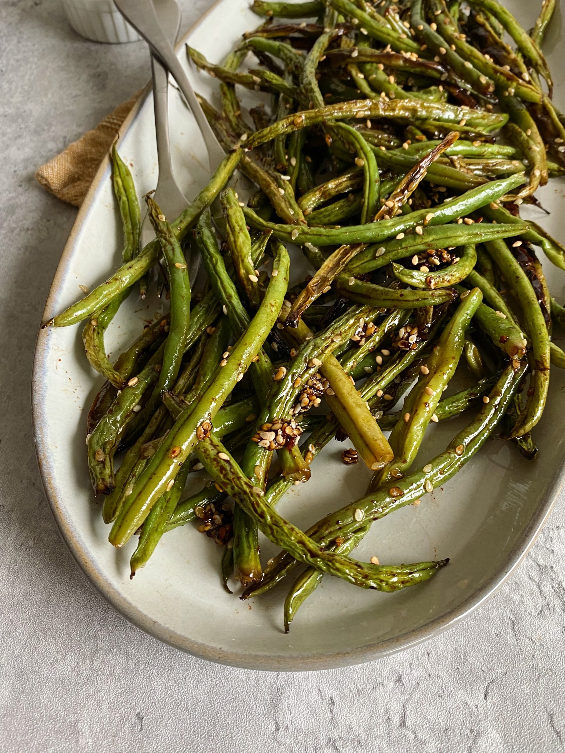 Garlic Sesame string Beans 