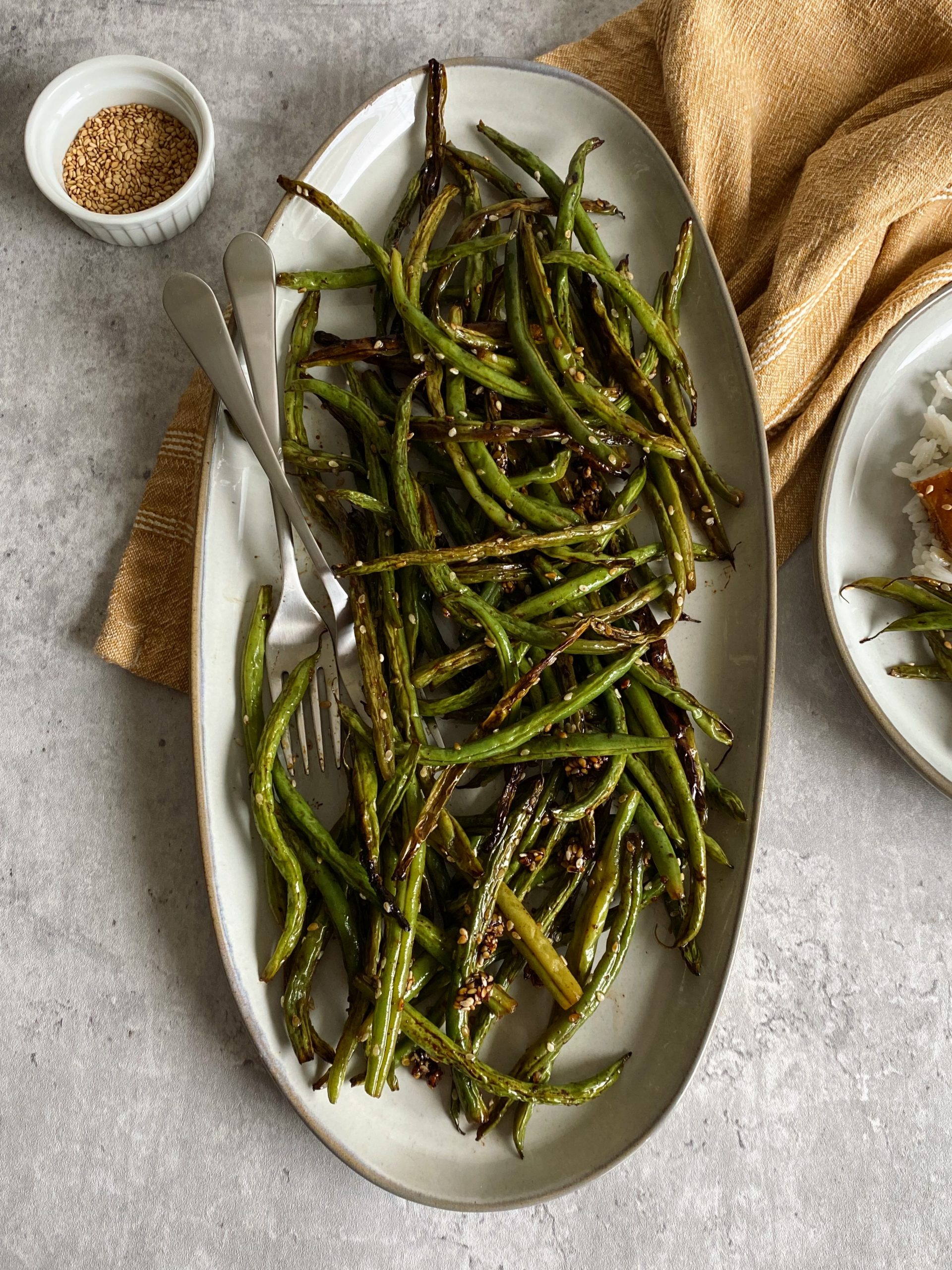 Garlic Sesame Green Beans