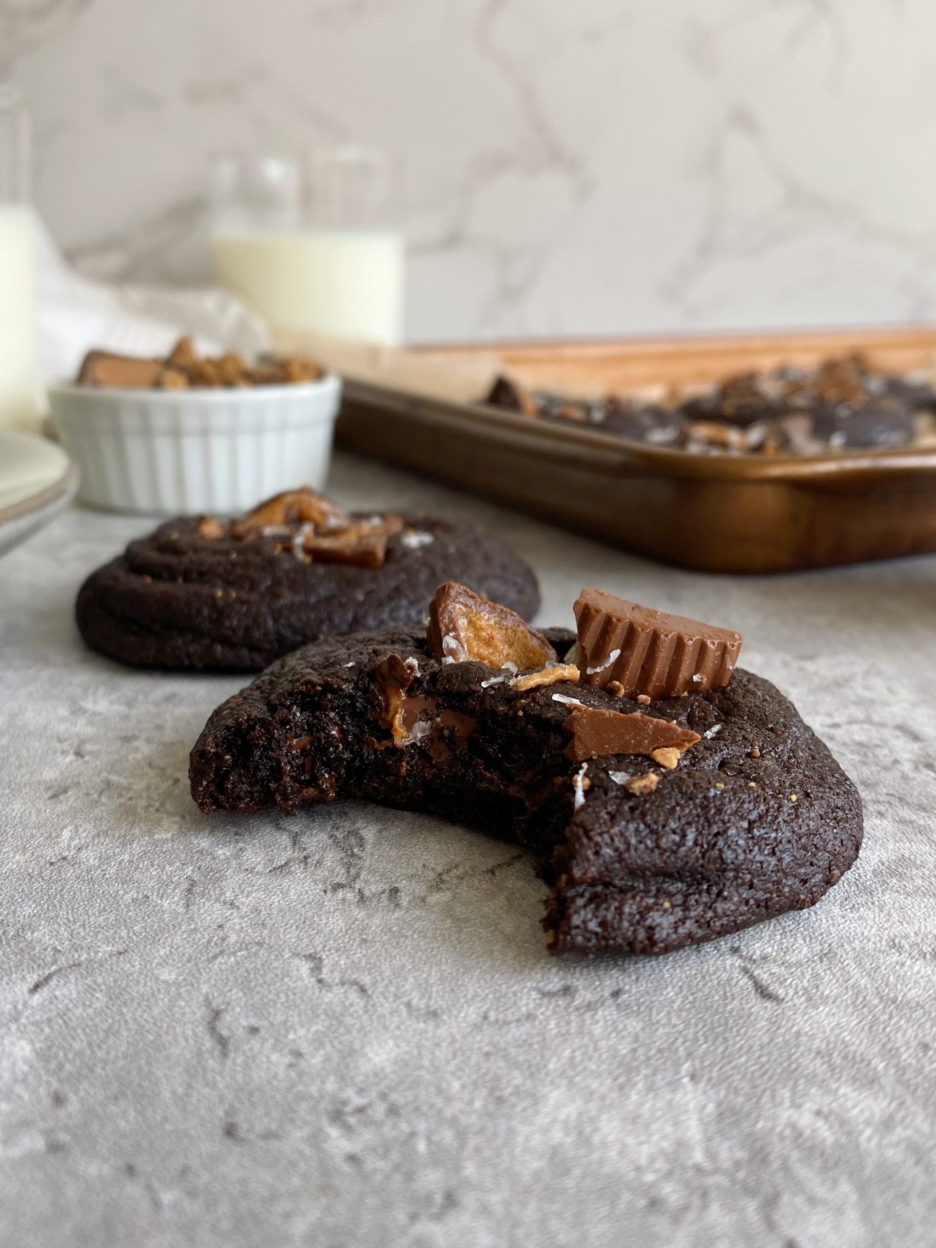 gluten-free brownie cookies