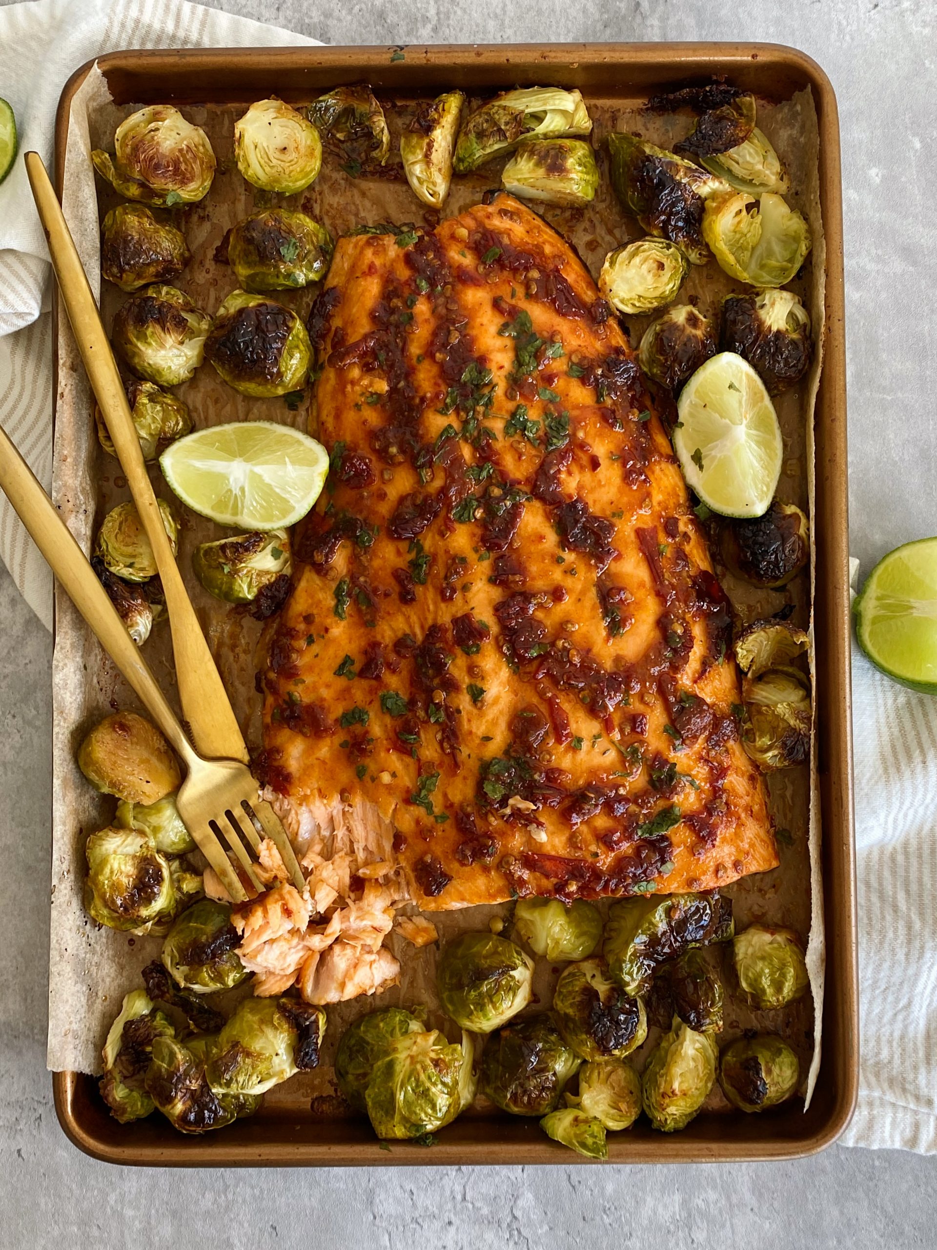 maple chipotle salmon