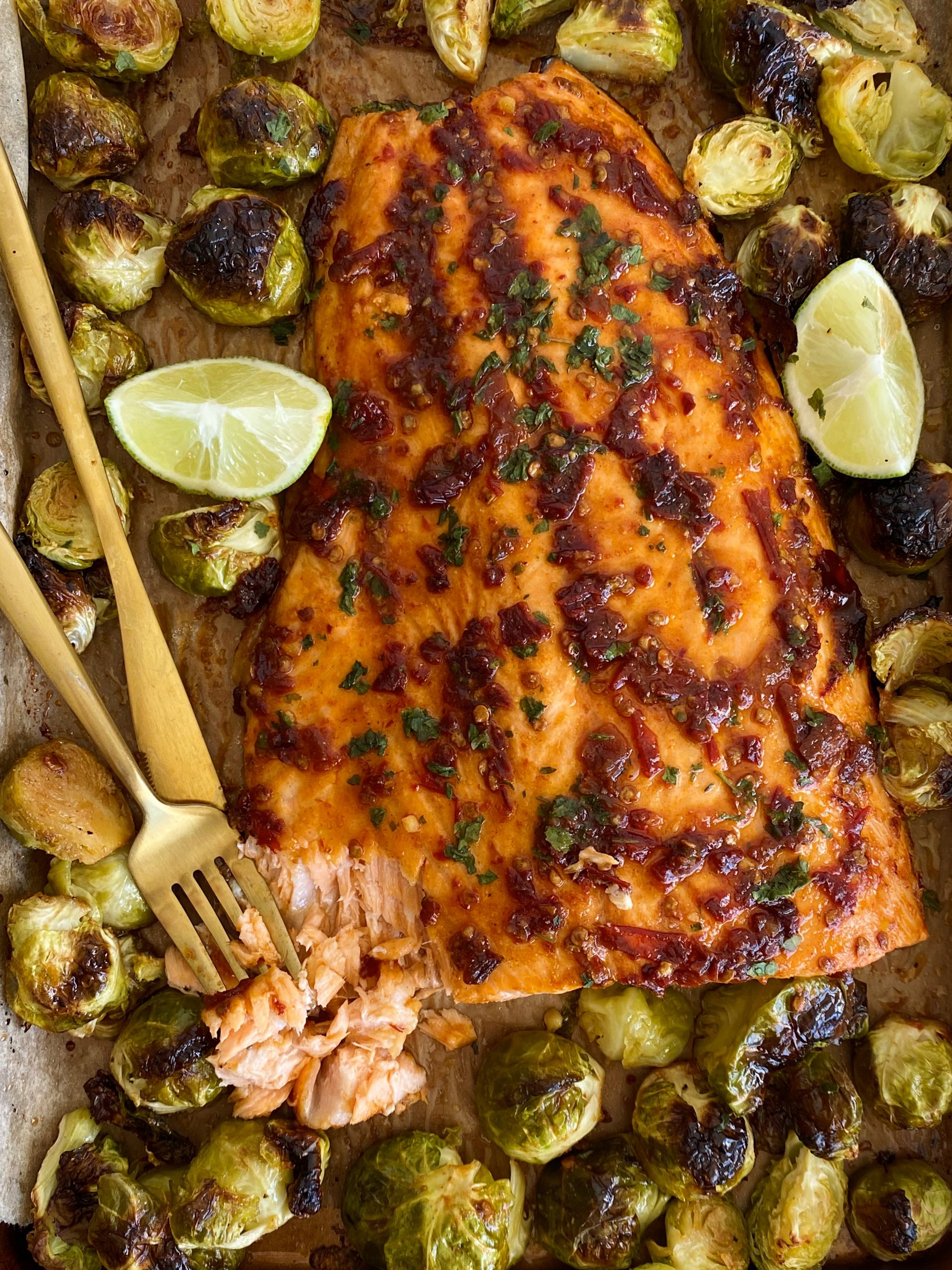 maple chipotle salmon