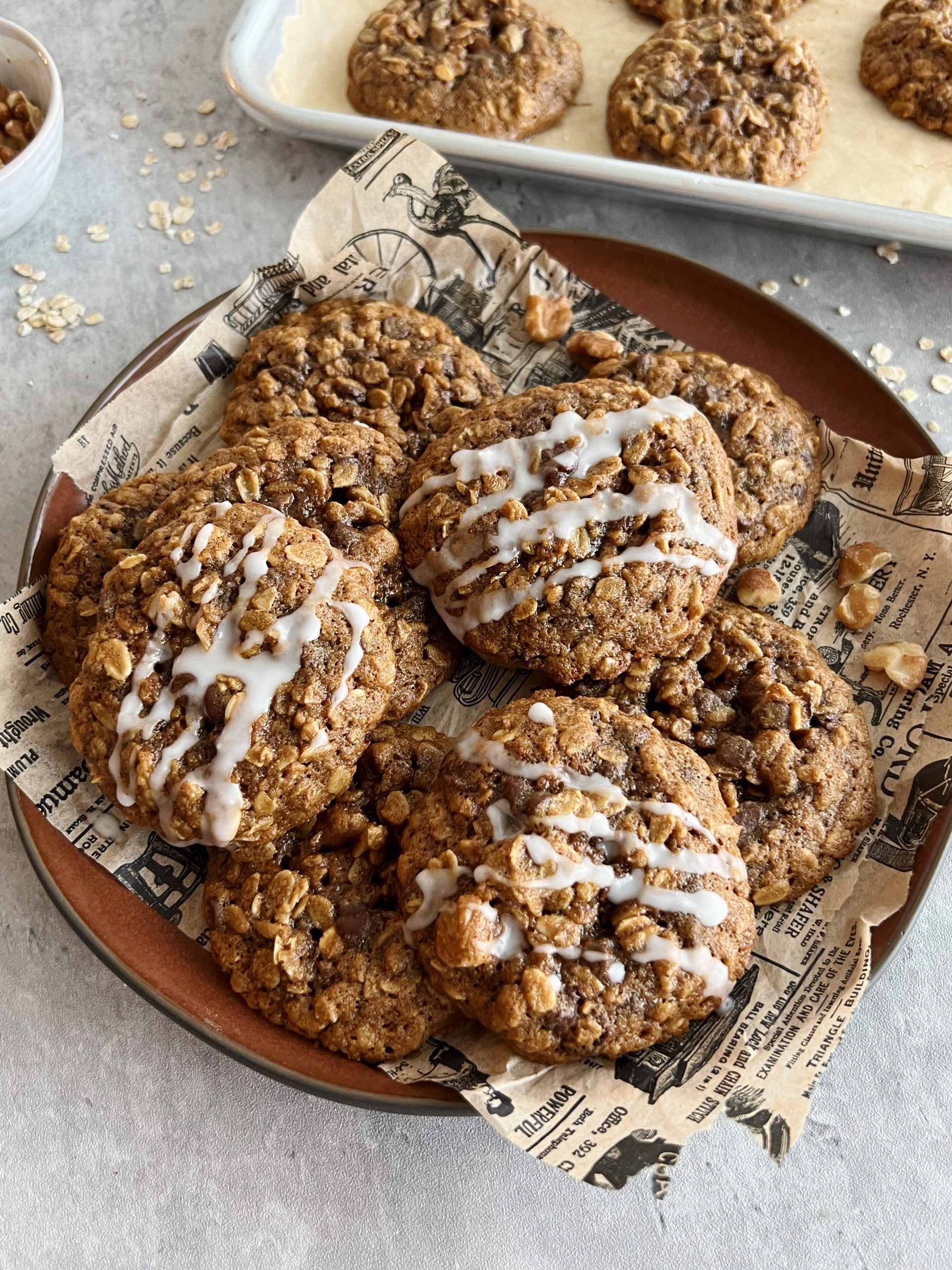 Chocolate Chip Oatmeal Cookies