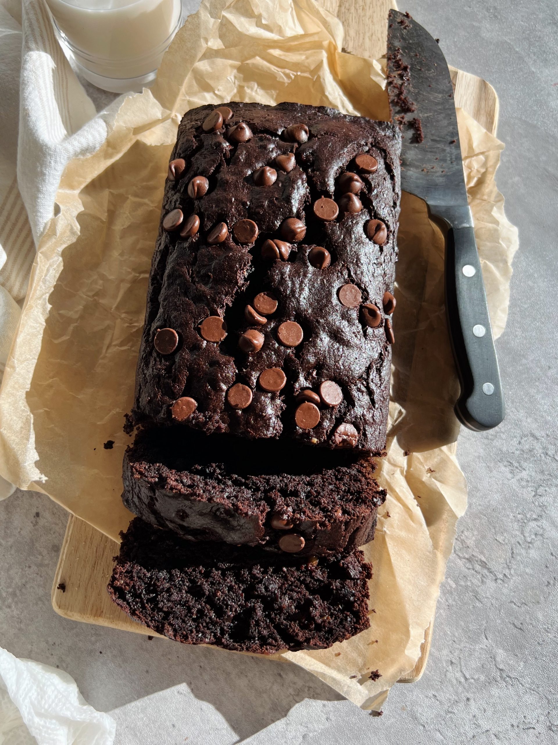 chocolate banana bread