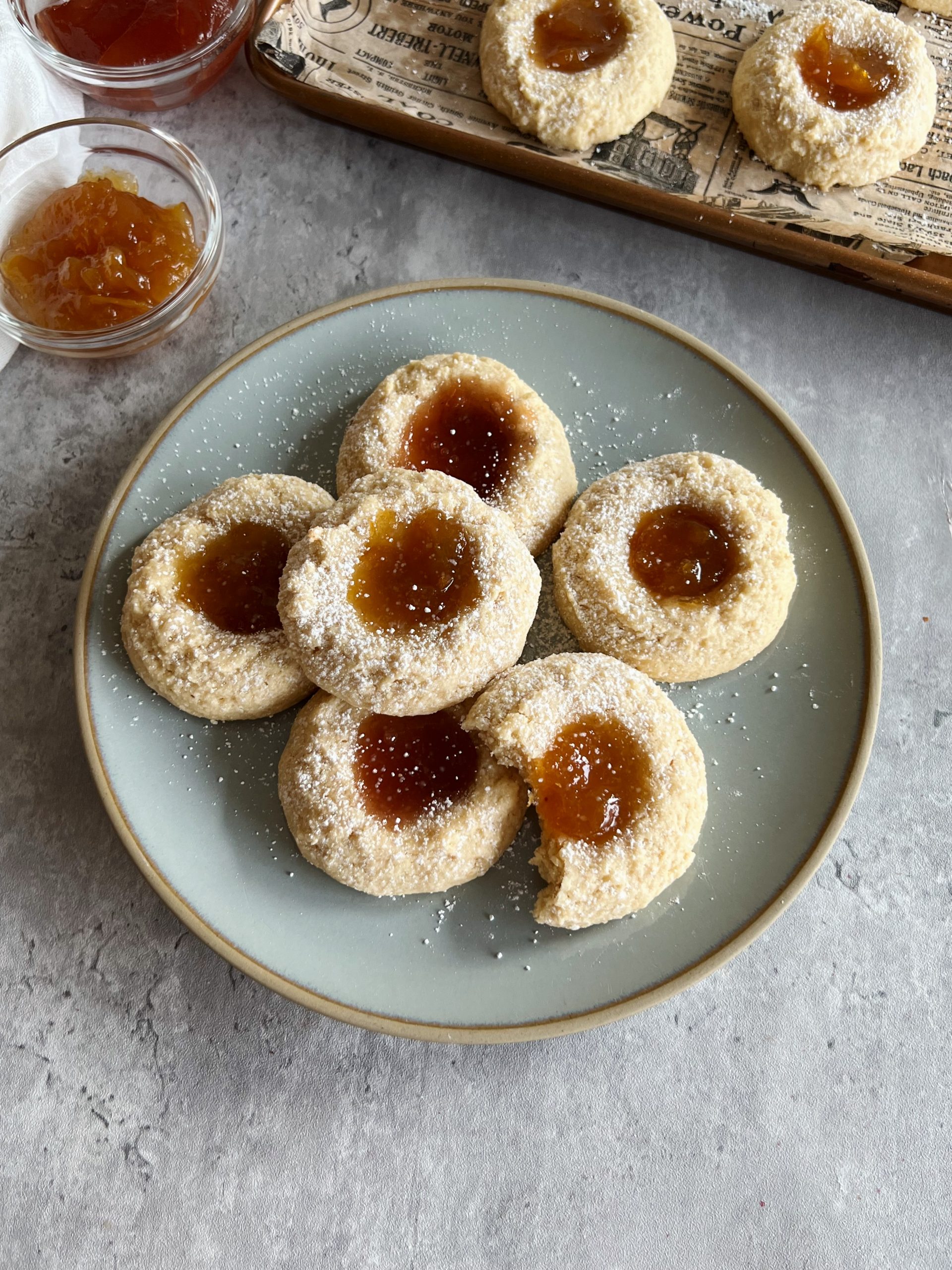 Gluten-free Thumbprint Cookies