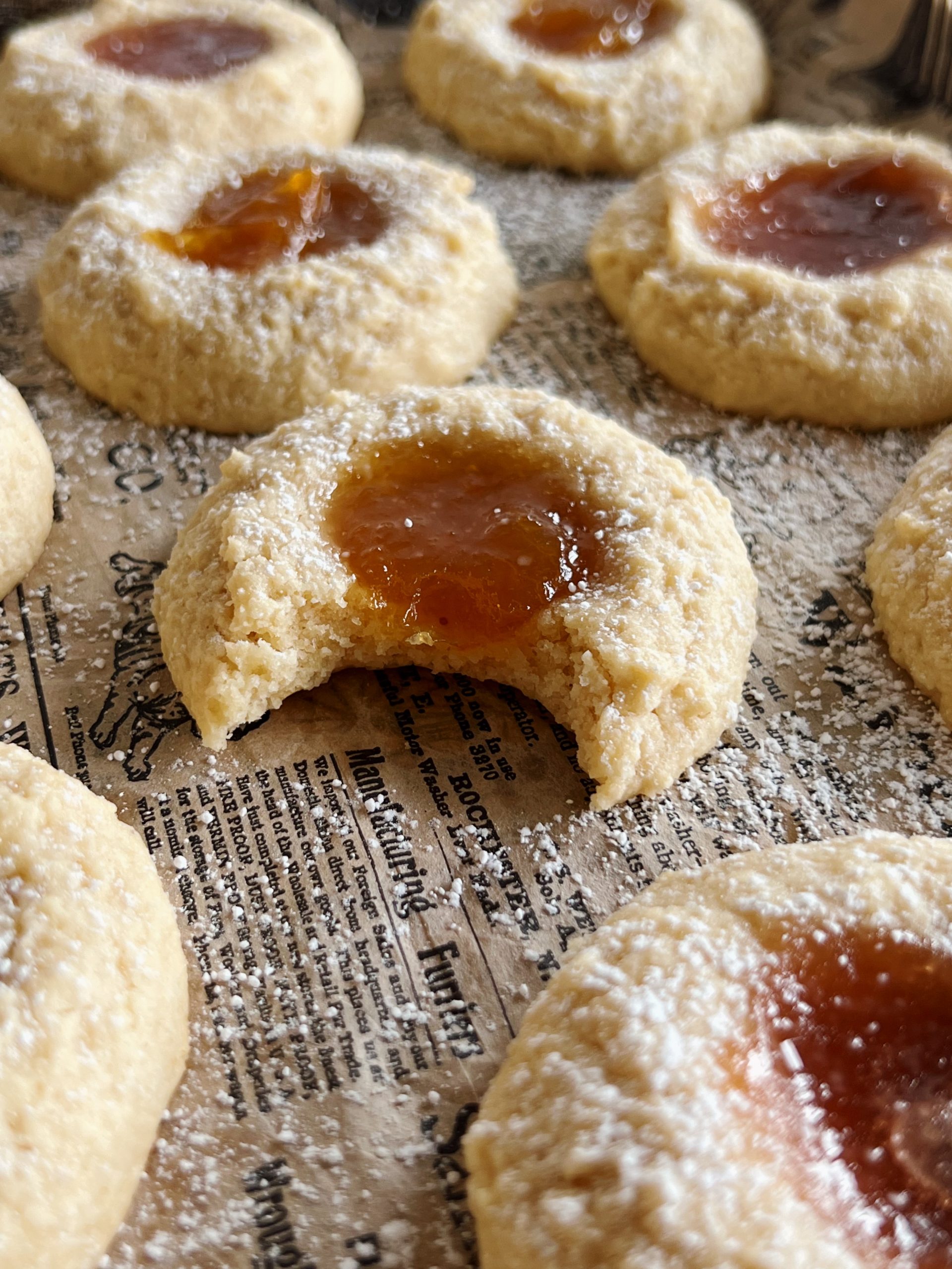 Gluten-free Thumbprint Cookies 