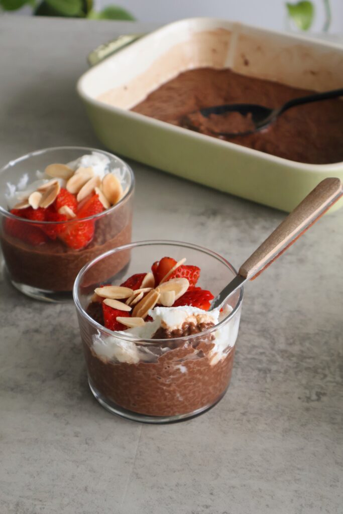 chocolate chia pudding