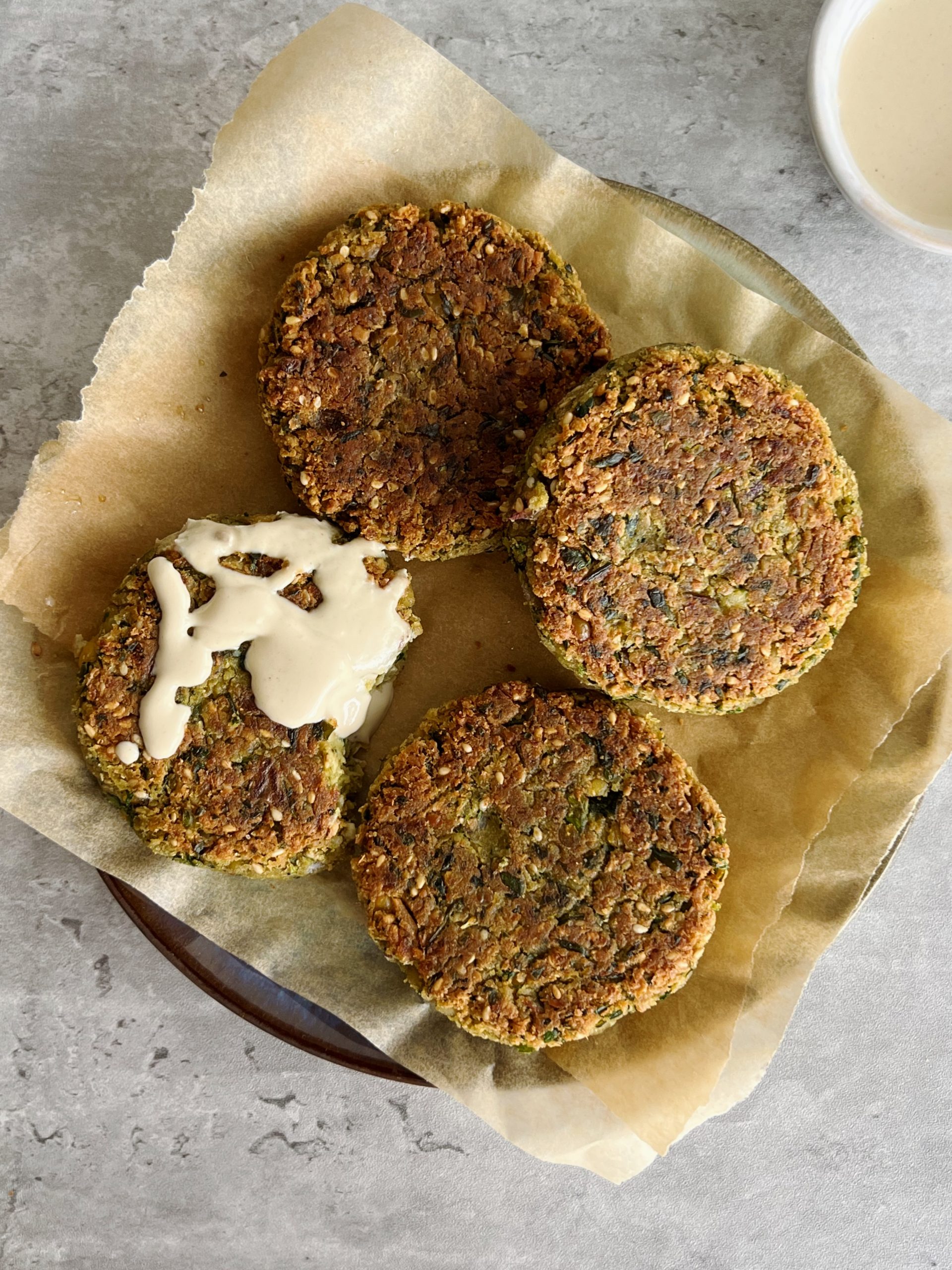 Falafel Veggie Burgers