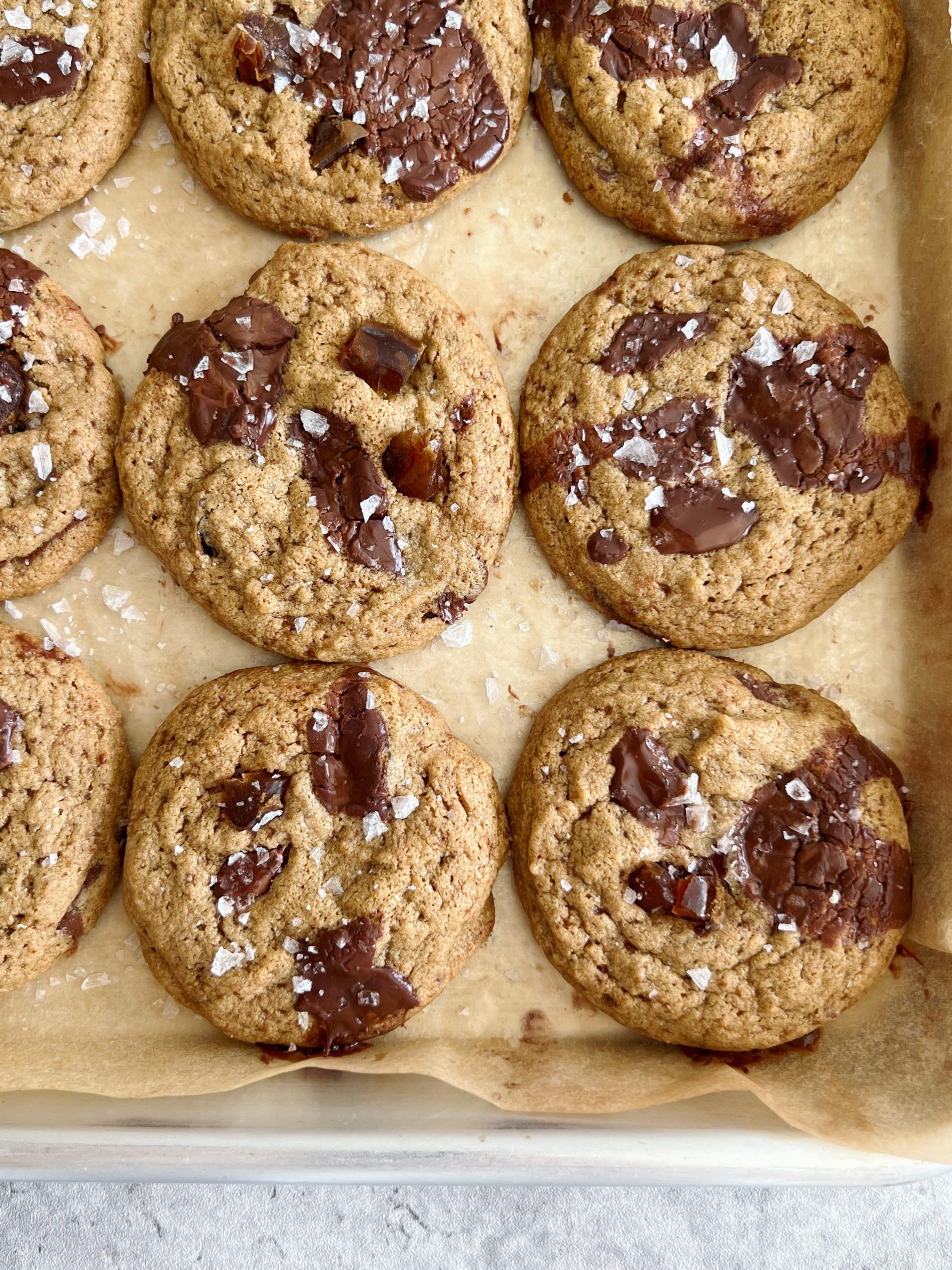 Tahini Date Cookies