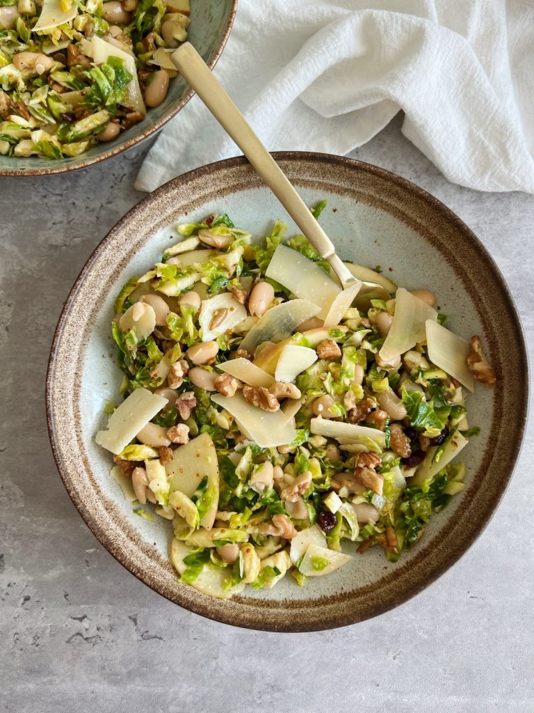 Shaved Brussels Sprouts Salad