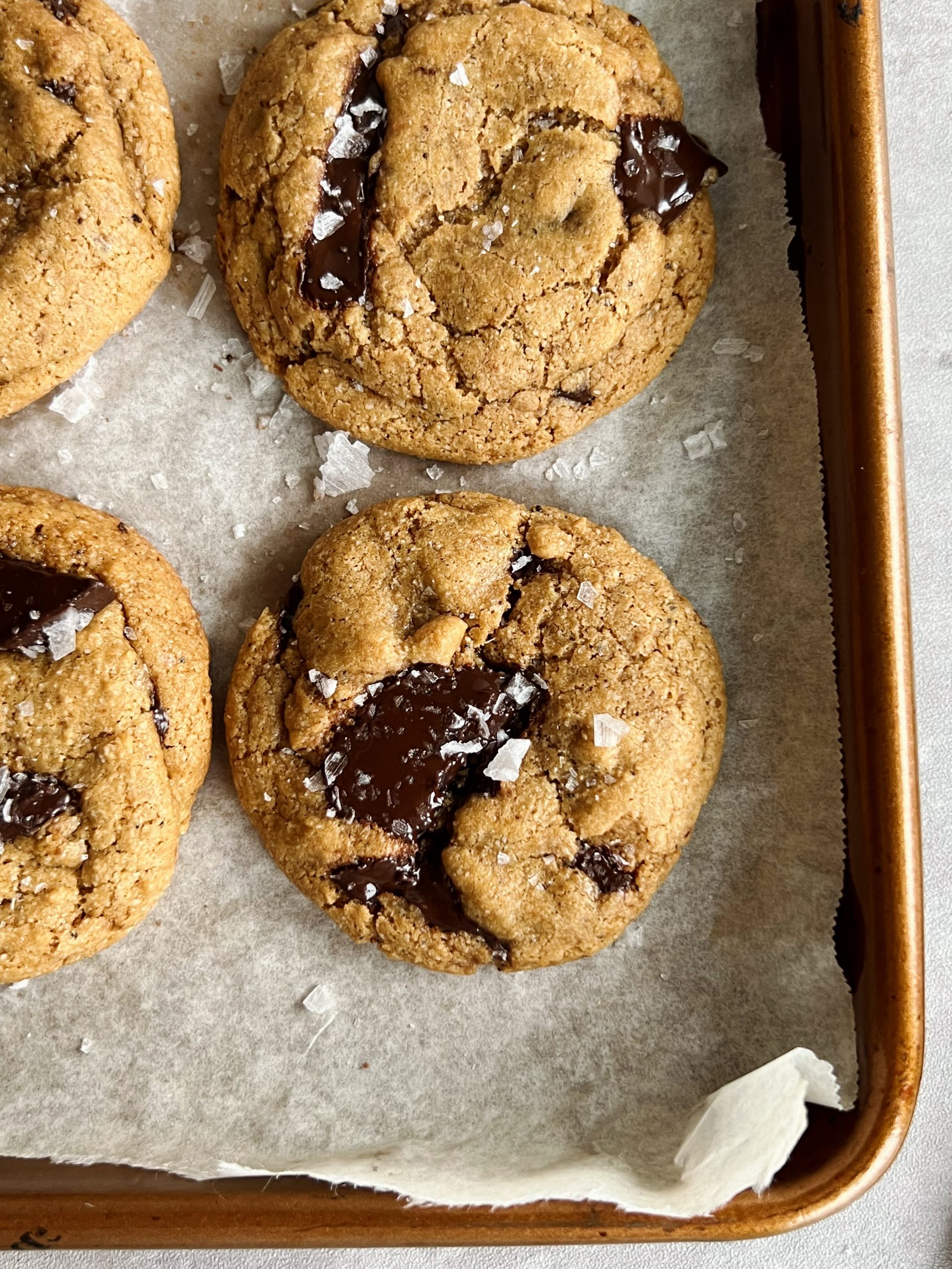 Gluten-free Brown Butter Chocolate Chip Cookies 
