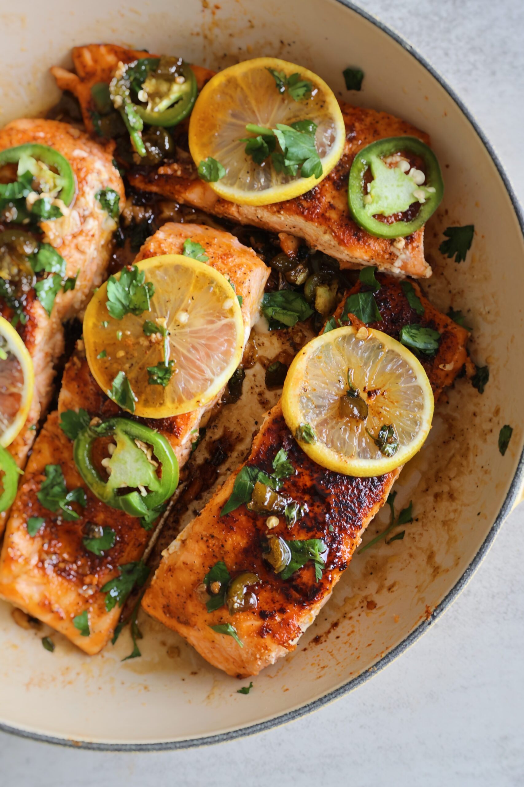 honey jalapeno salmon