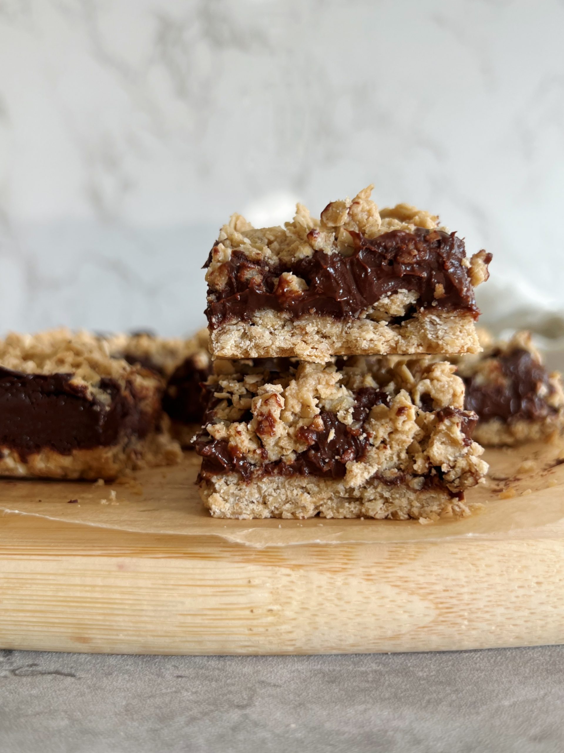 Oatmeal Fudge Bars