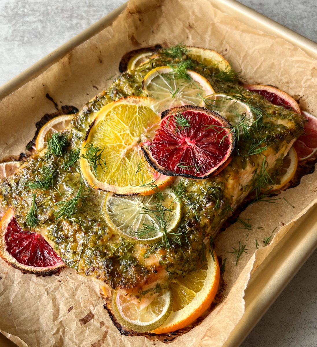 citrus herb salmon