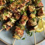 salmon skewers