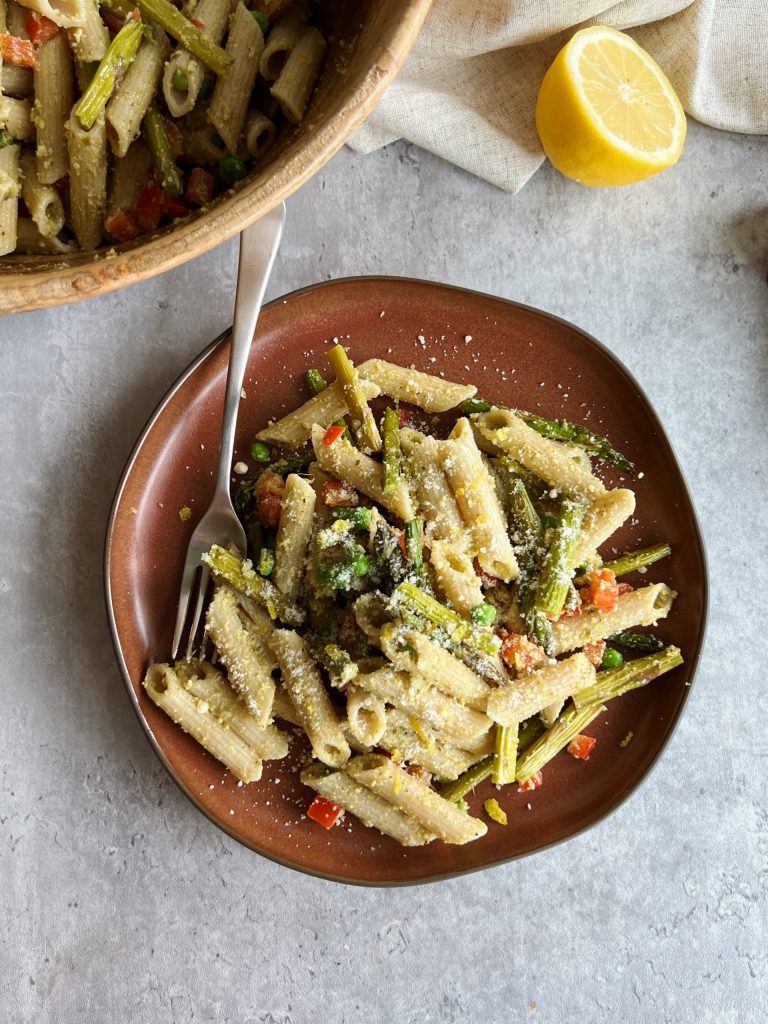 Roasted Asparagus Pasta Salad
