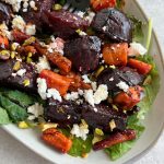 roasted beet and carrot salad
