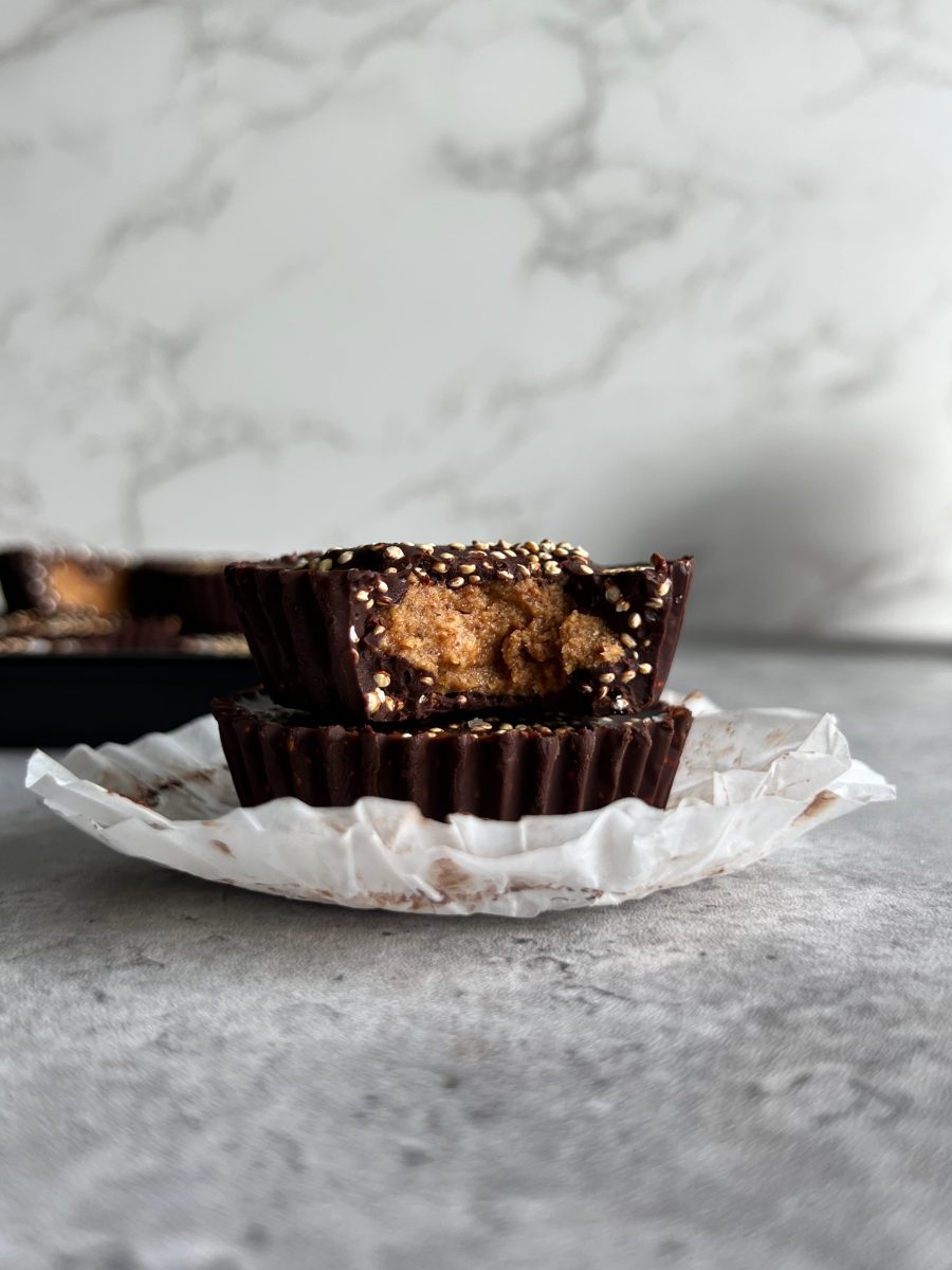 puffed quinoa peanut butter cups