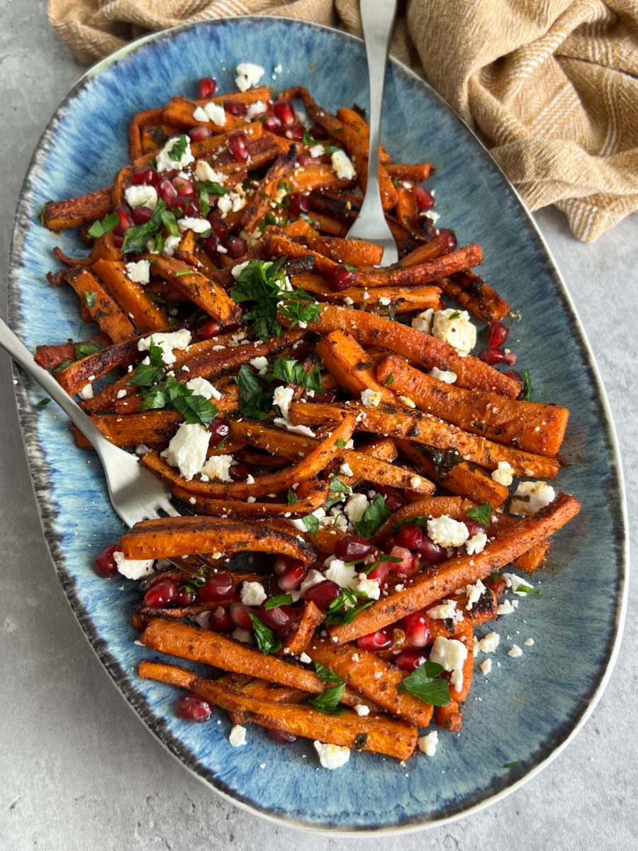 Paprika Roasted Carrot Fries