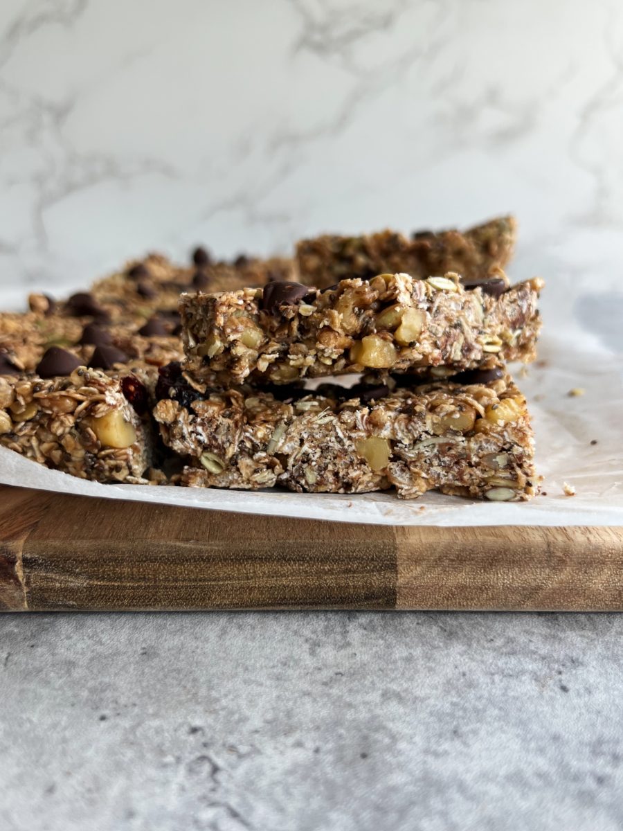 Trail Mix Granola Bars 
