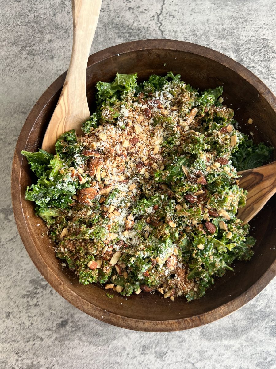 parmesan kale salad