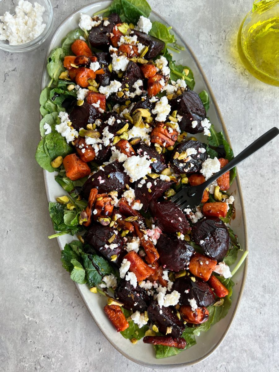 roasted beet salad